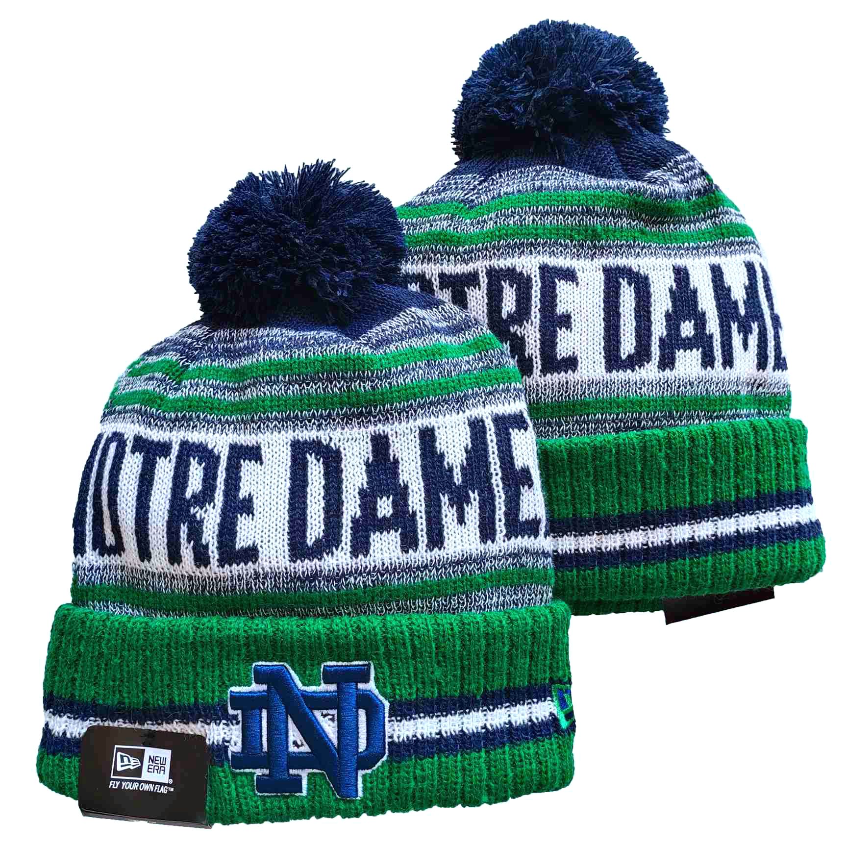 NCAA Notre Dame Fighting Irish Beanies Knit Hats-YD428