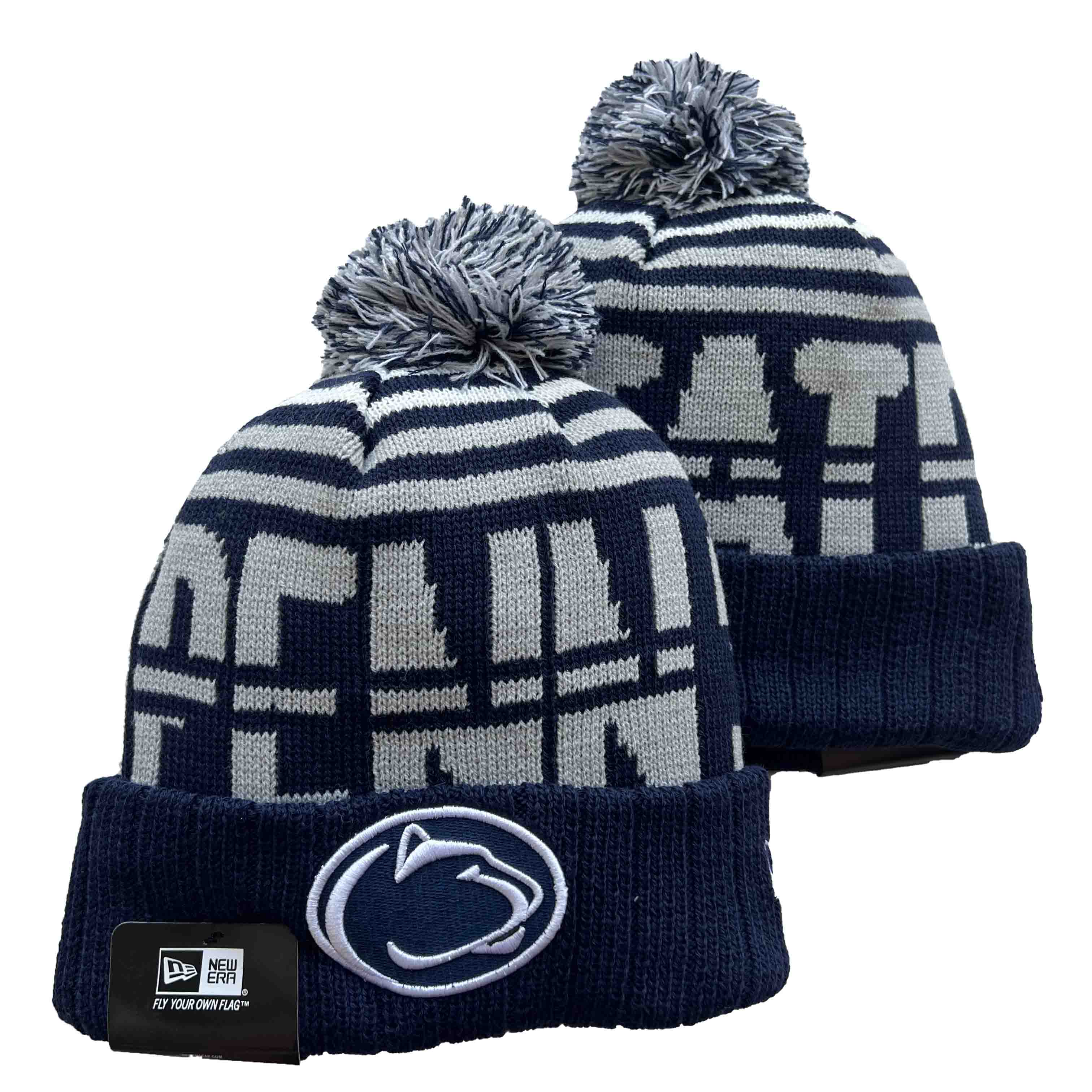 NCAA Penn State Nittany Lions Beanies Knit Hats-YD406