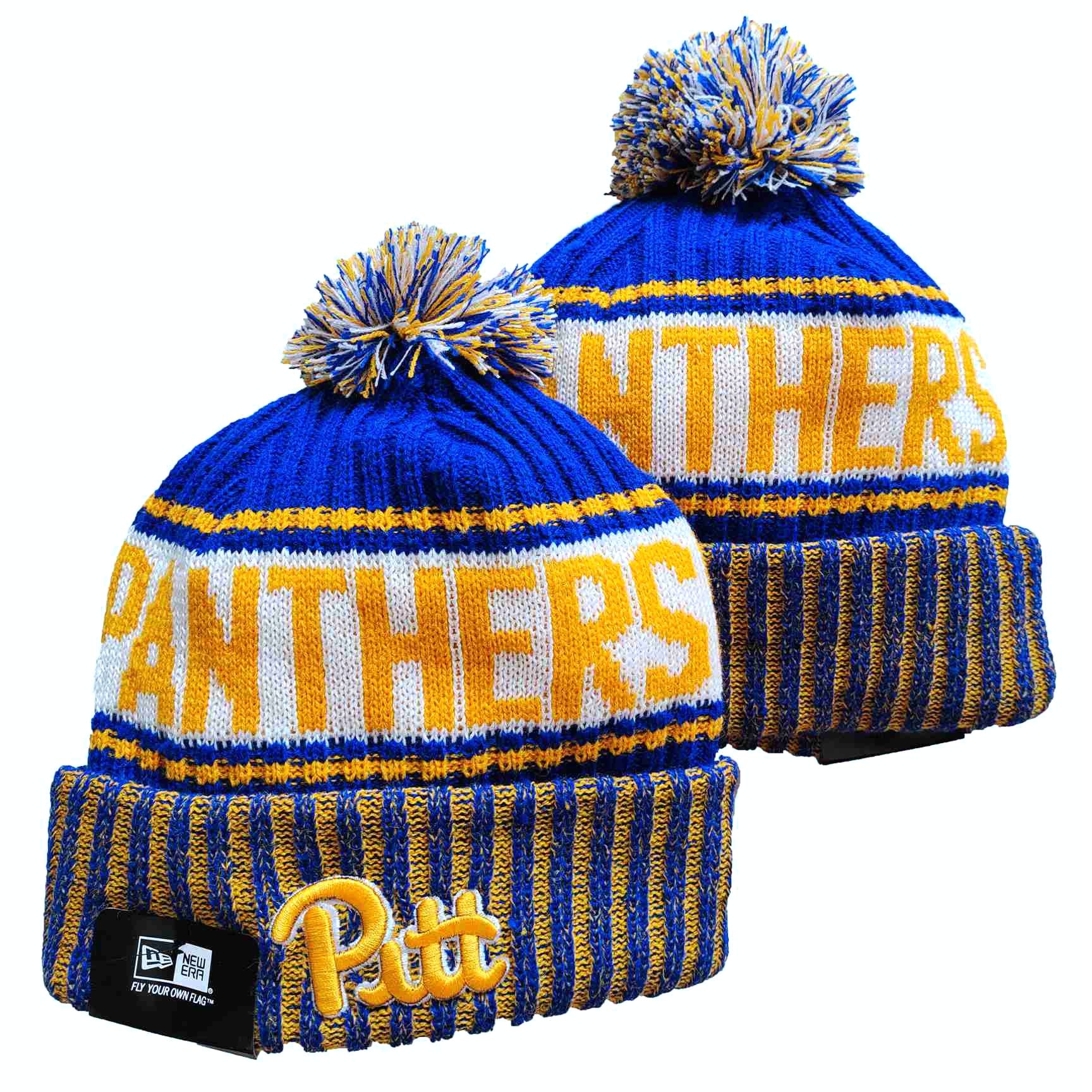 NCAA Pitt Panthers Beanies Knit Hats-YD432
