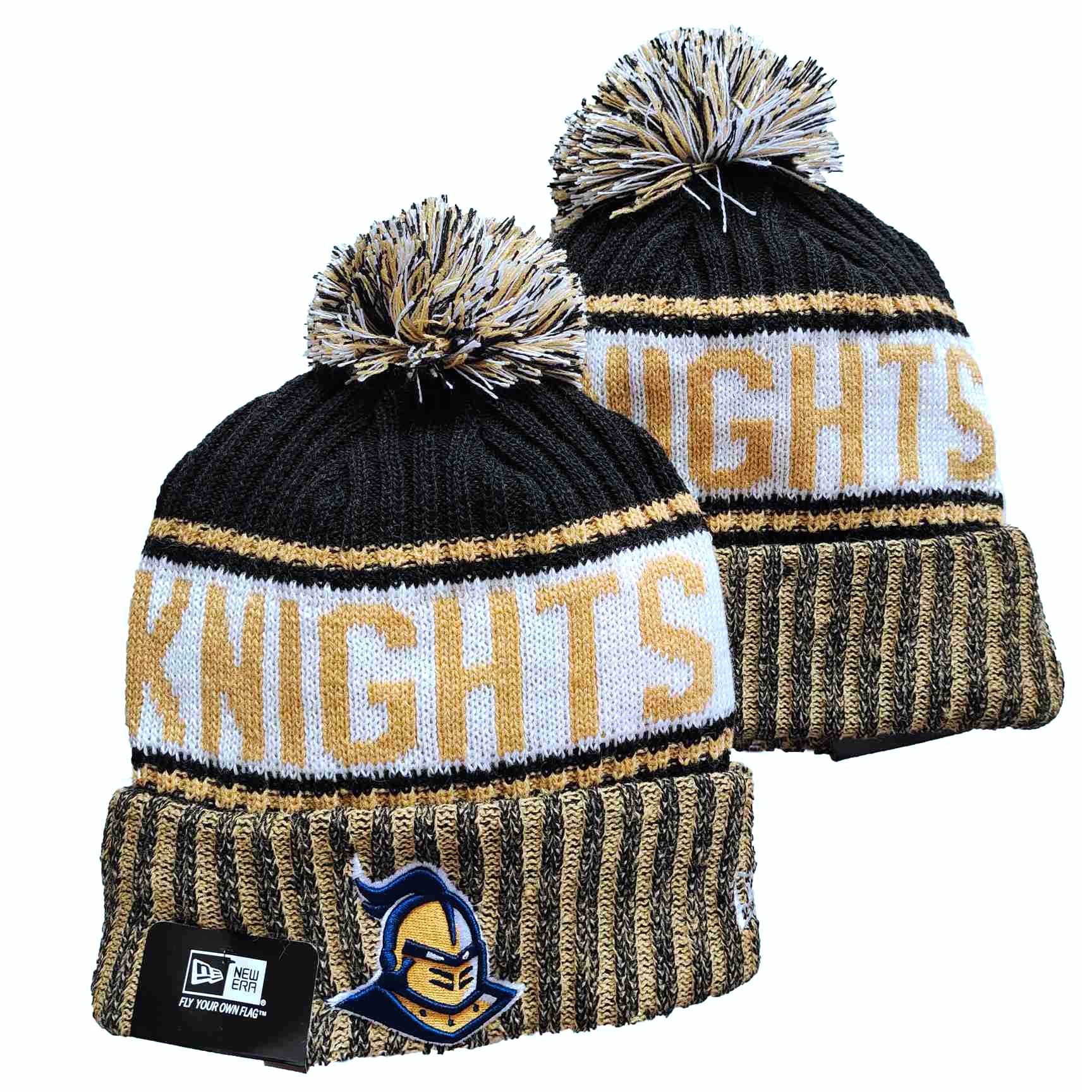 NCAA UCF Knights Beanies Knit Hats-YD418