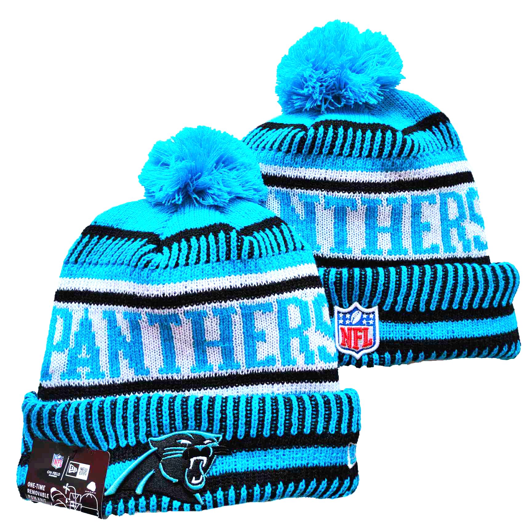 NFL Carolina Panthers Beanies Knit Hats-YD954