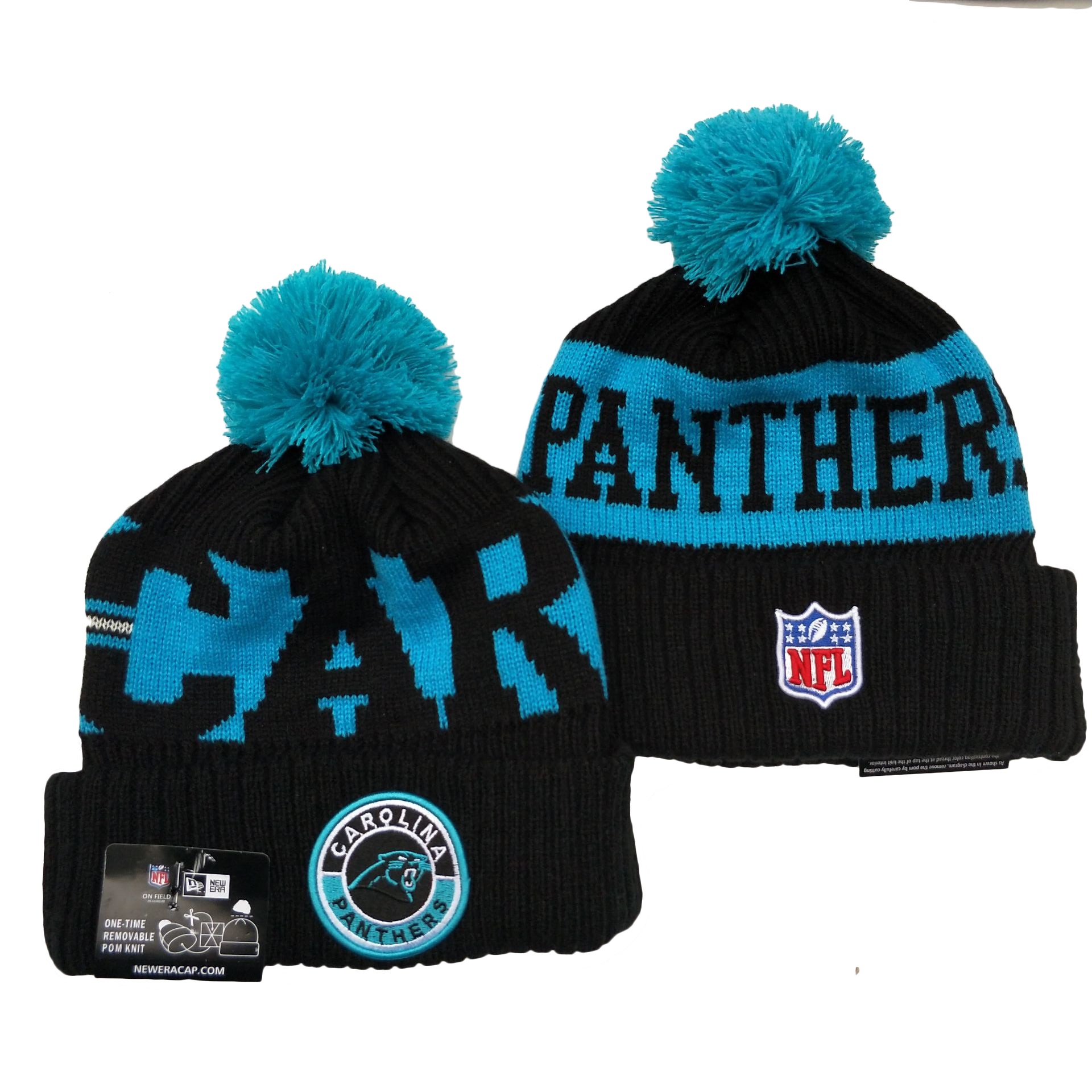 NFL Carolina Panthers Beanies Knit Hats-YD956