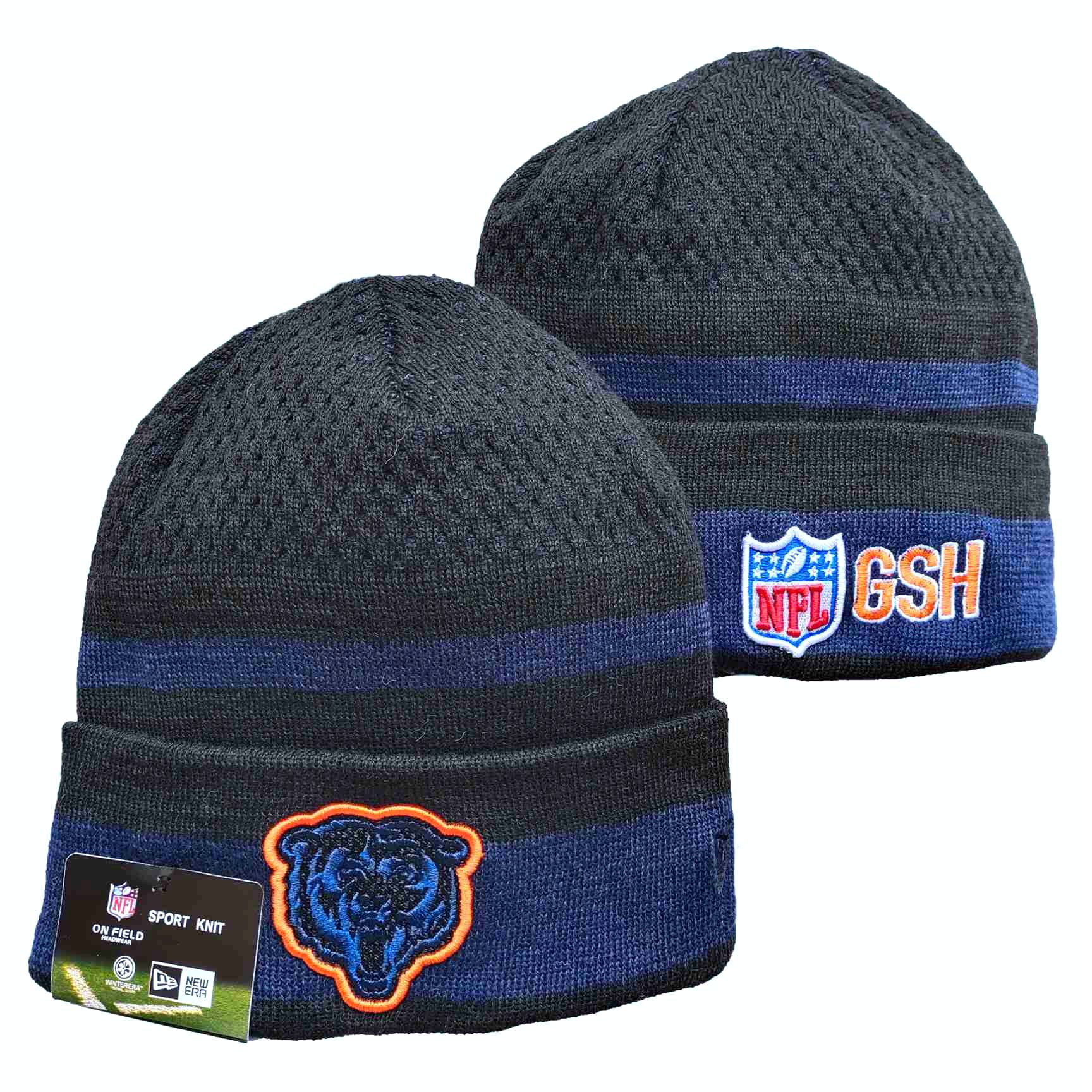 NFL Chicago Bears Beanies Knit Hats-YD887