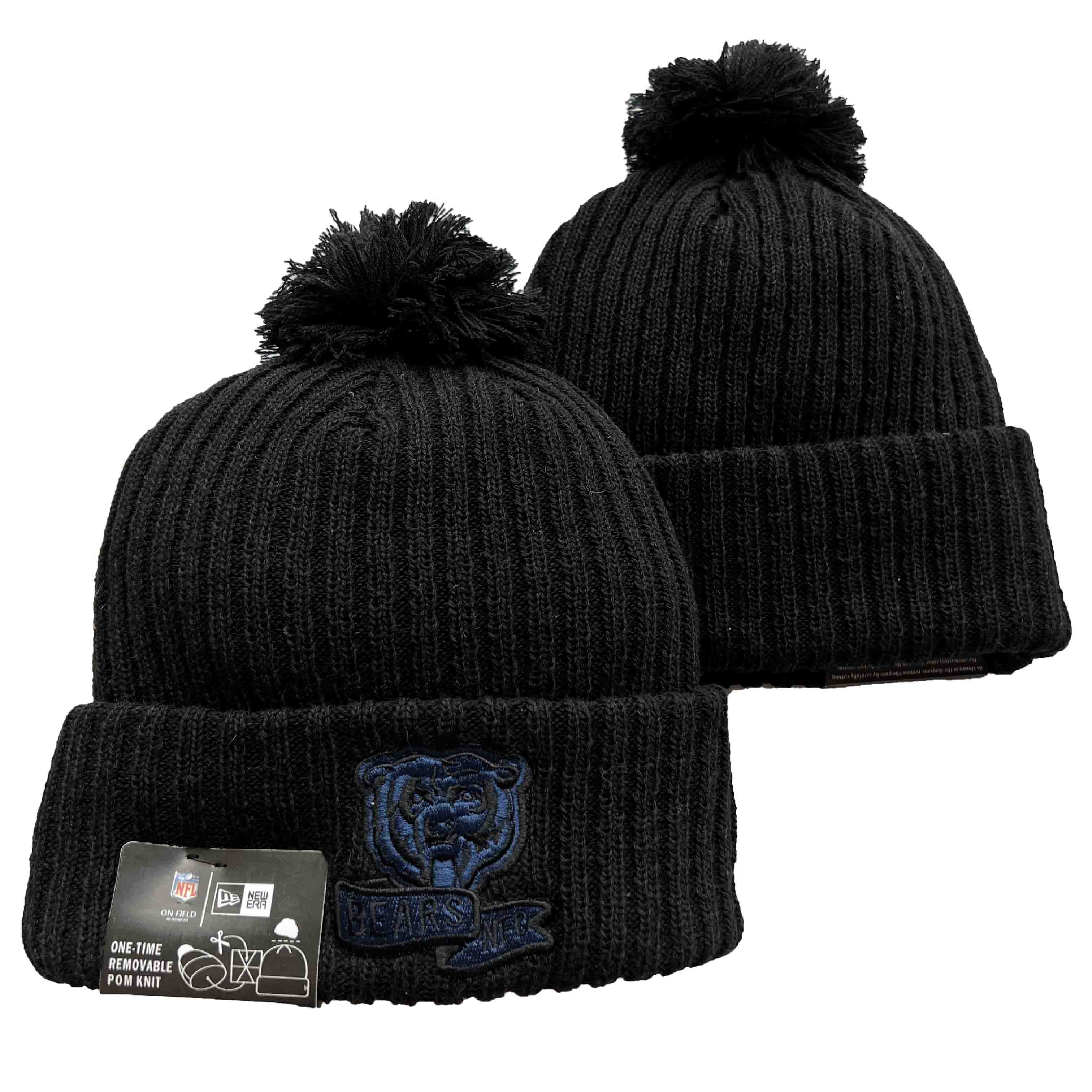 NFL Chicago Bears Beanies Knit Hats-YD889