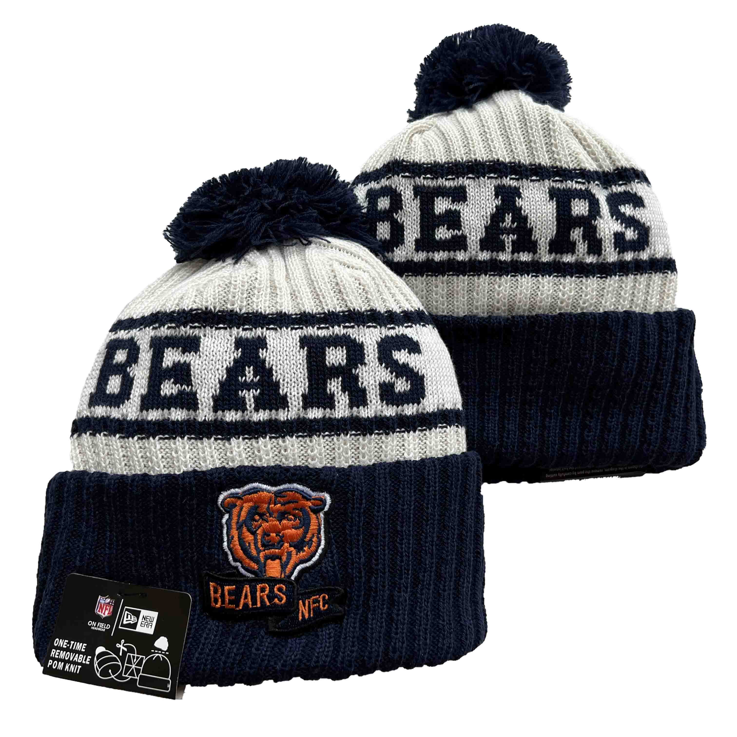 NFL Chicago Bears Beanies Knit Hats-YD891