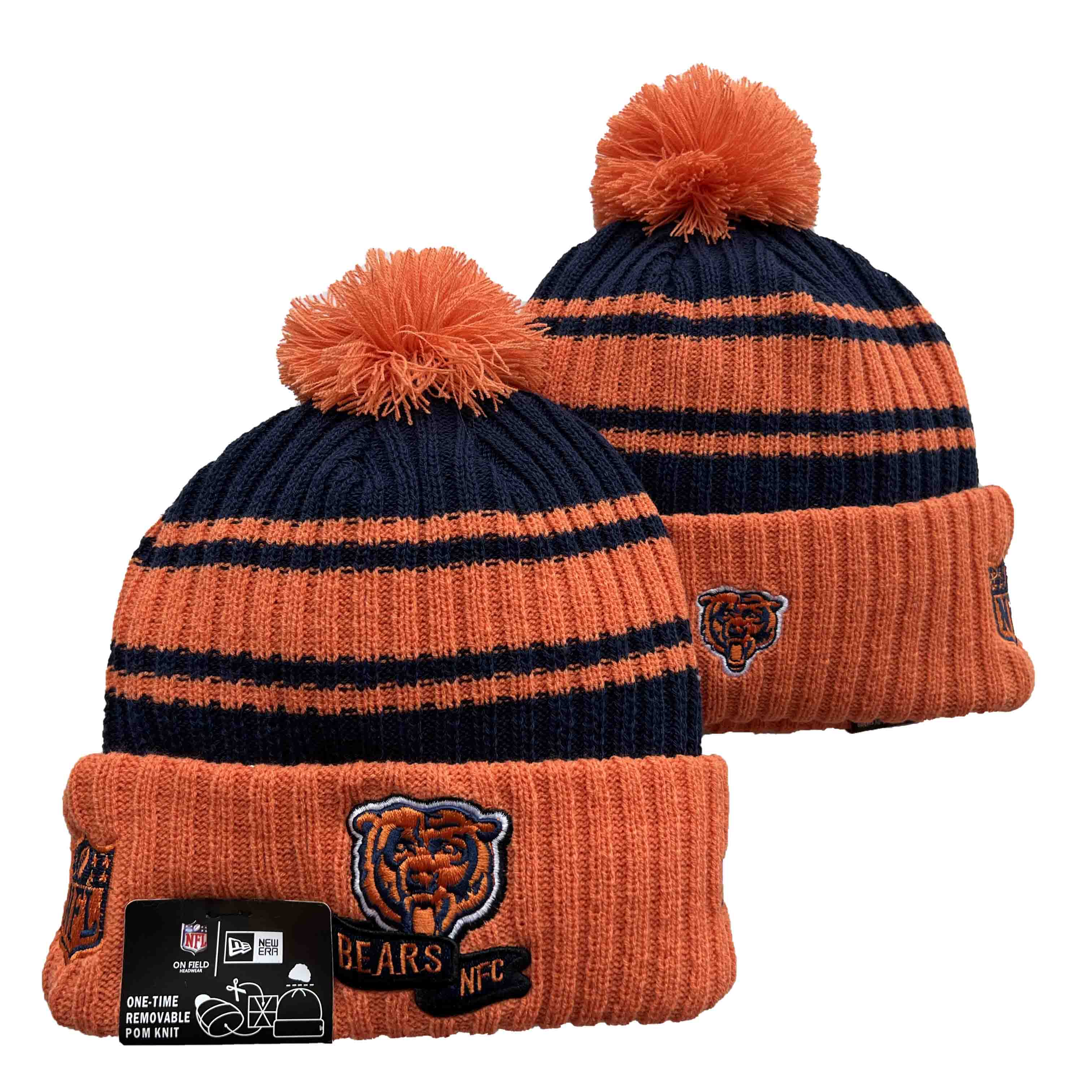 NFL Chicago Bears Beanies Knit Hats-YD892