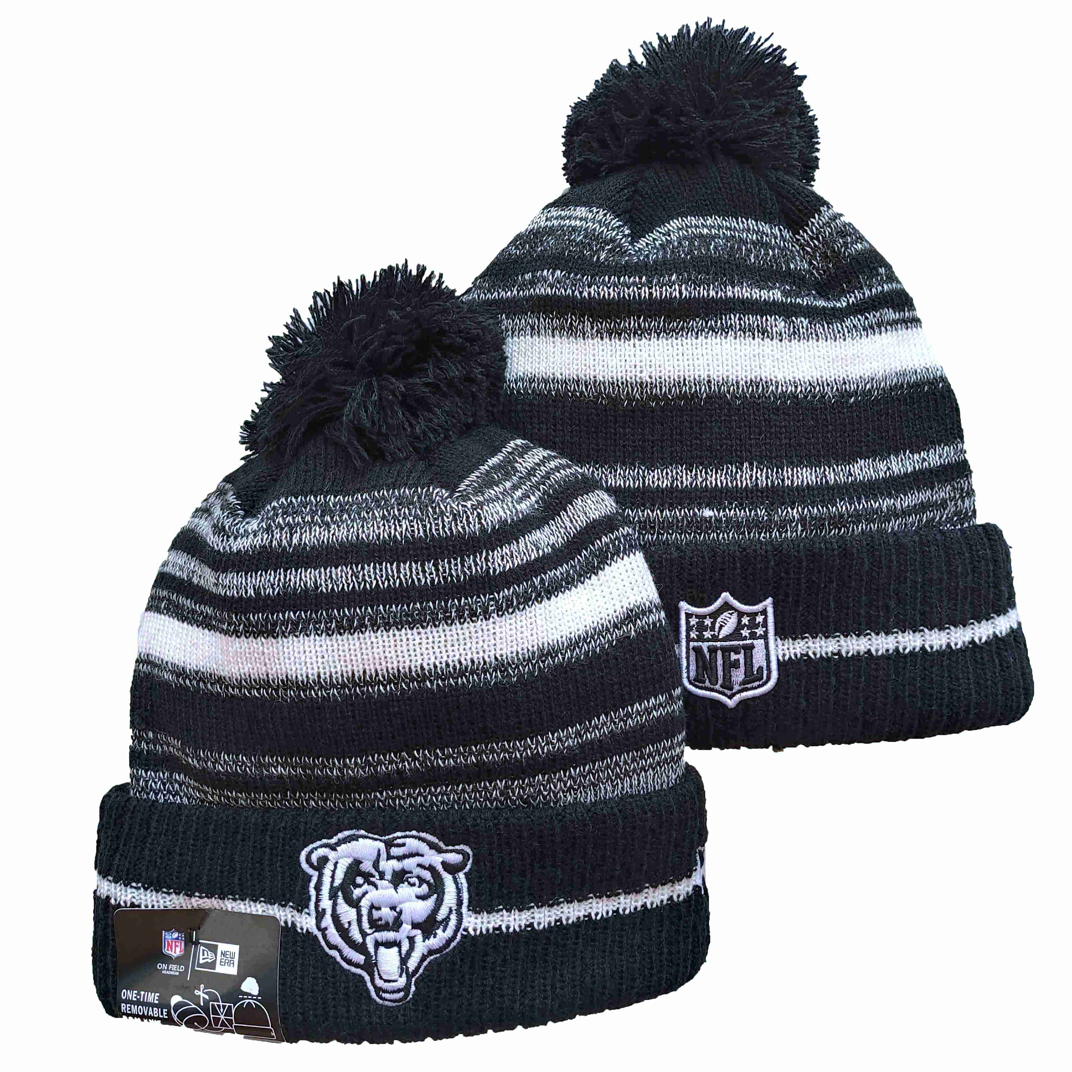 NFL Chicago Bears Beanies Knit Hats-YD894