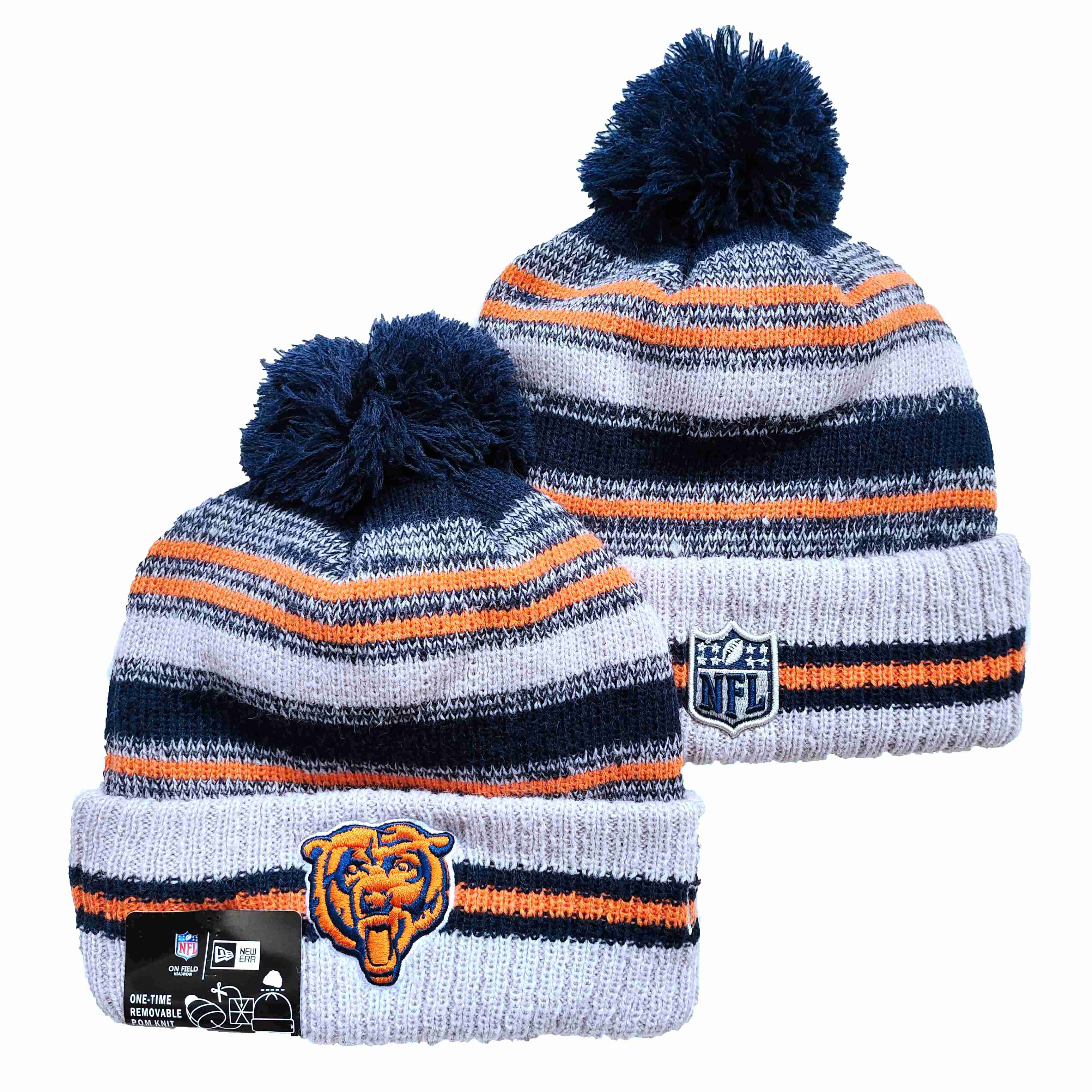 NFL Chicago Bears Beanies Knit Hats-YD895