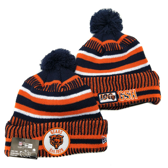 NFL Chicago Bears Beanies Knit Hats-YD899