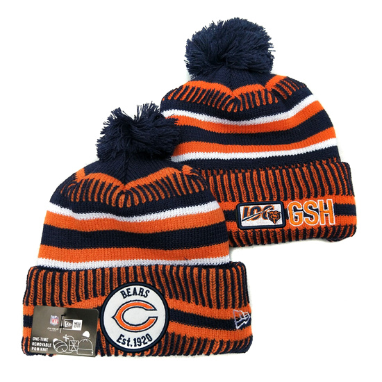 NFL Chicago Bears Beanies Knit Hats-YD900