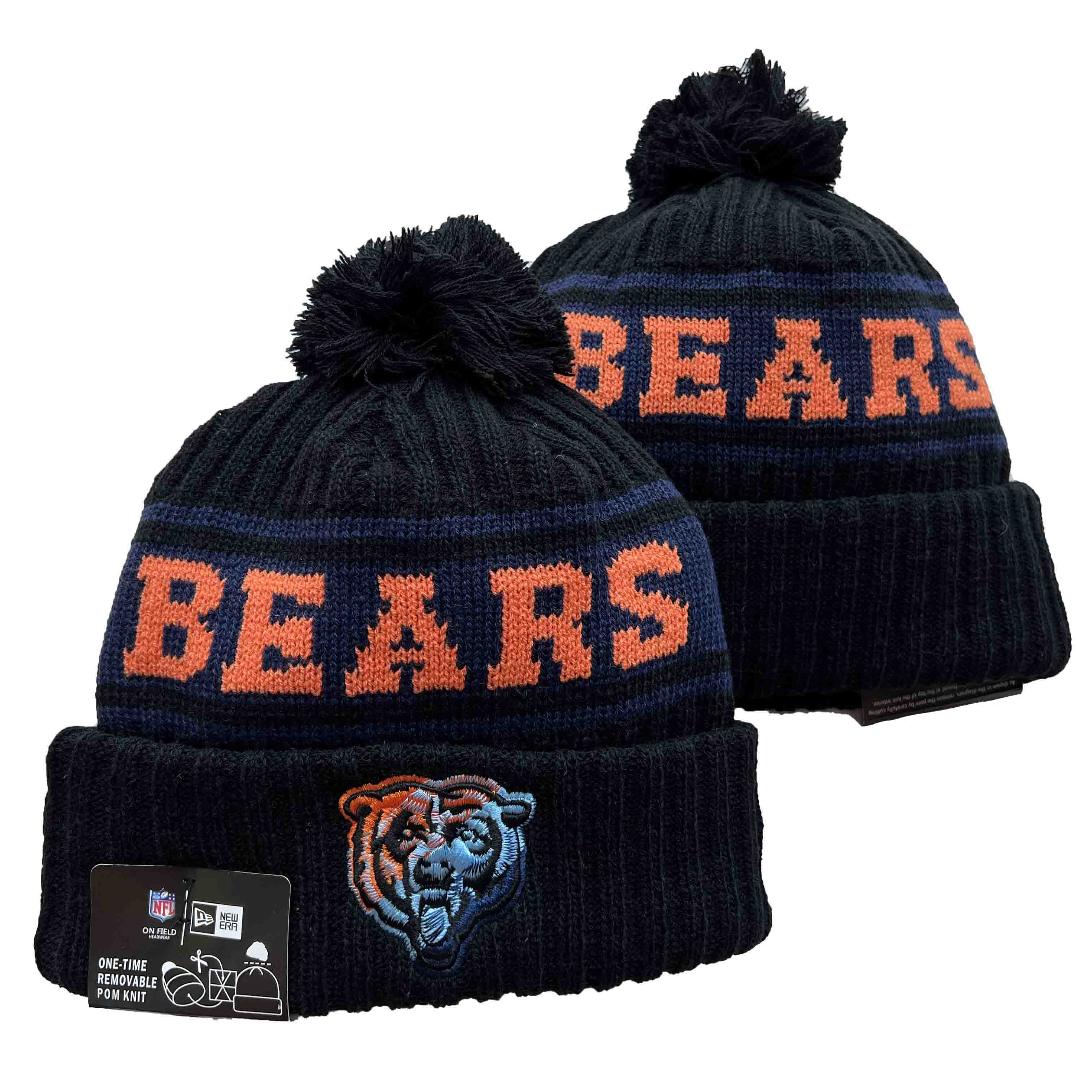 NFL Chicago Bears Beanies Knit Hats-YD901