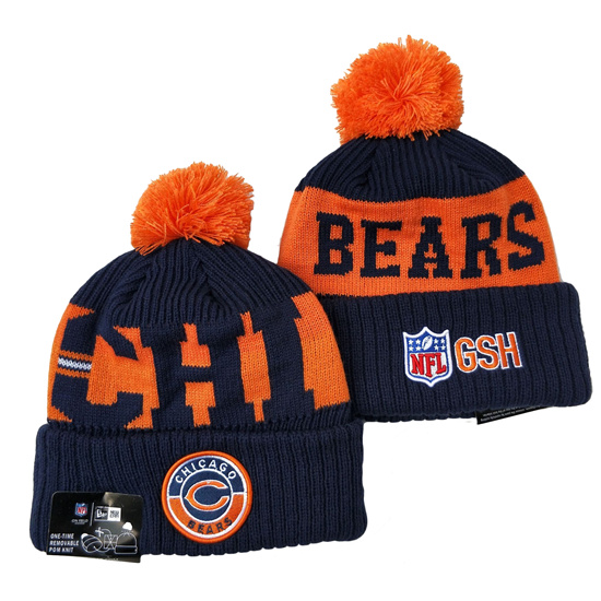 NFL Chicago Bears Beanies Knit Hats-YD905