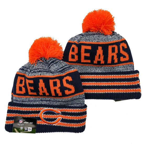 NFL Chicago Bears Beanies Knit Hats-YD906