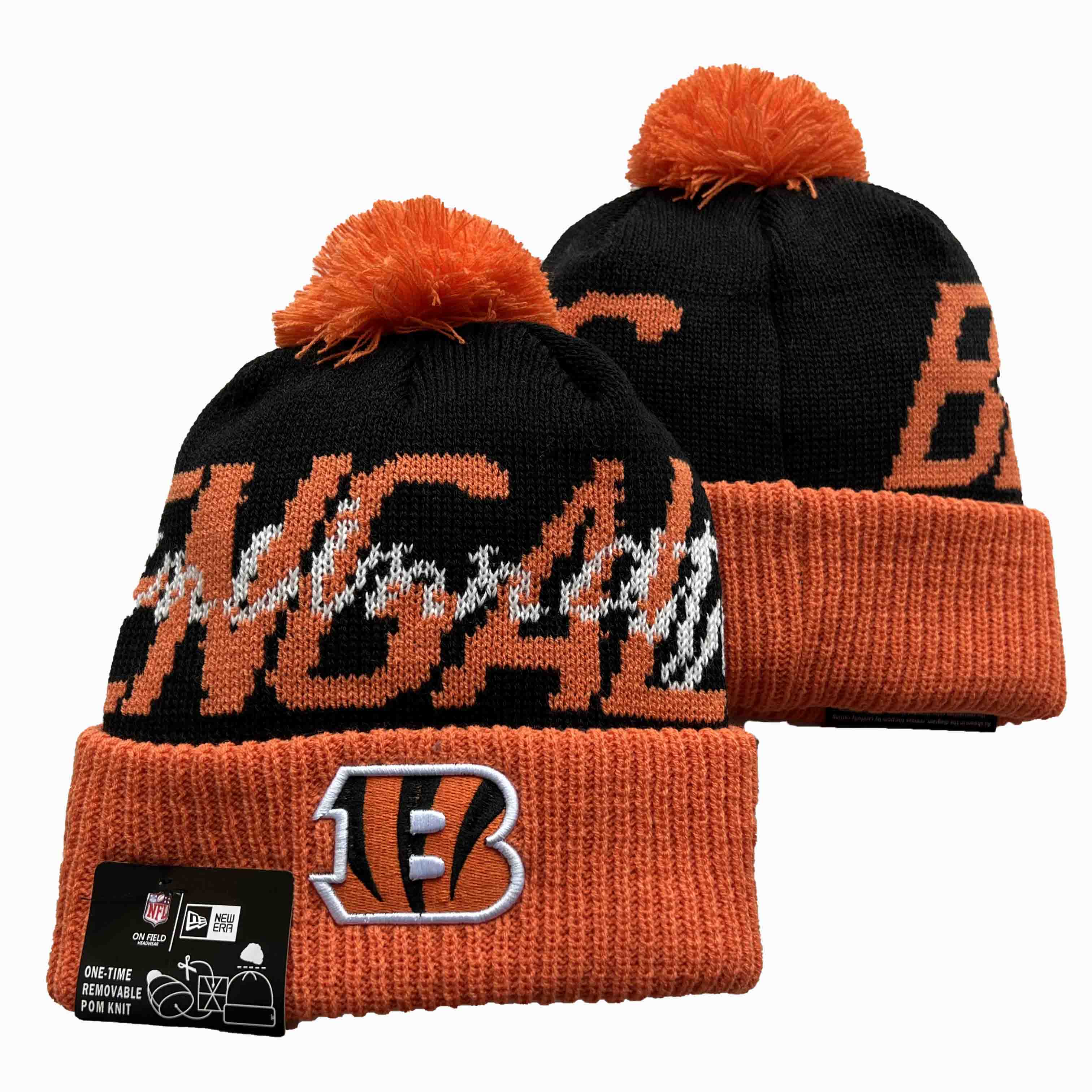 NFL Cincinnati Bengals Beanies Knit Hats-YD909