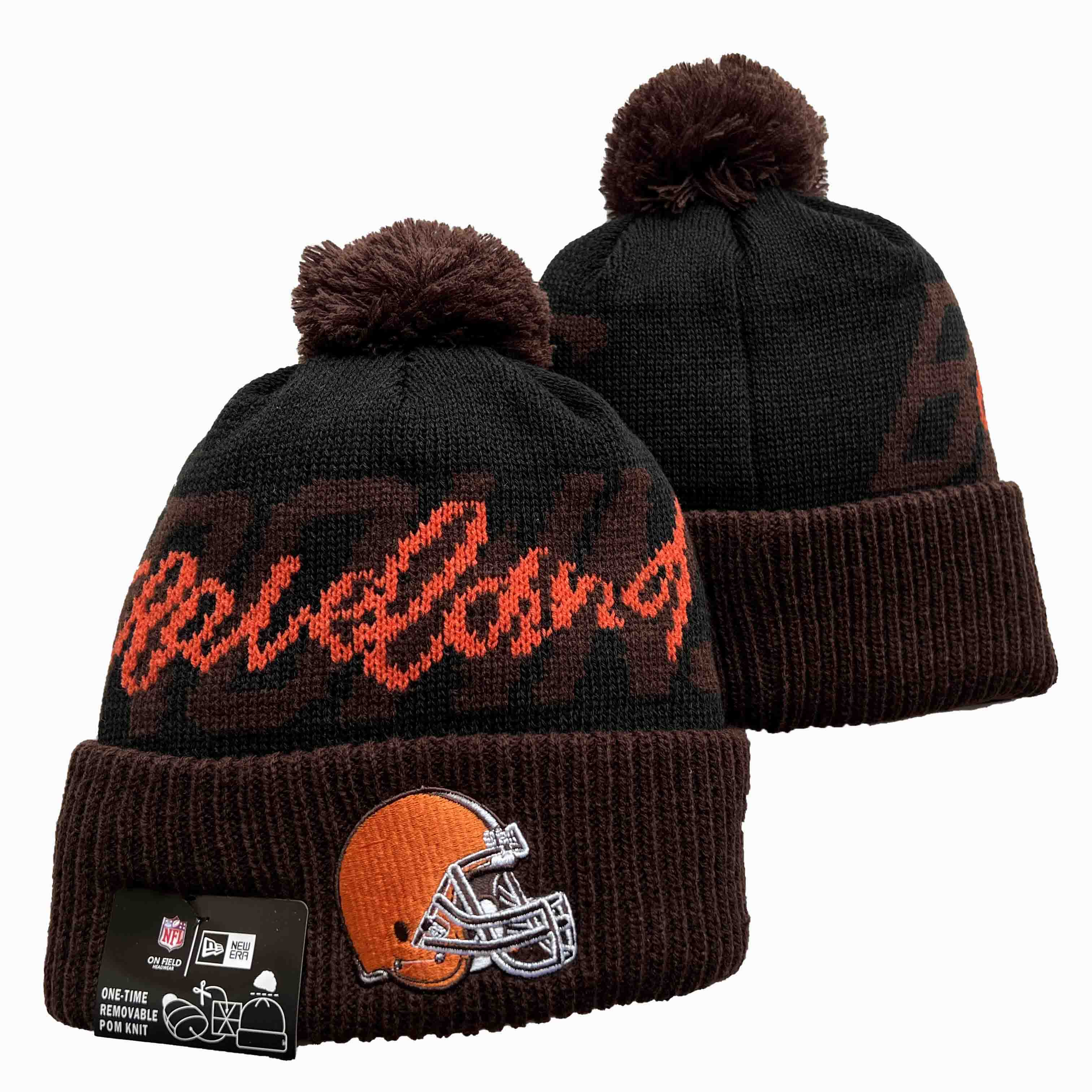 NFL Cleveland Browns Beanies Knit Hats-YD1294