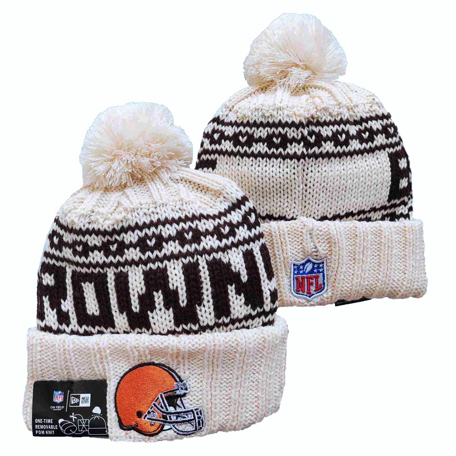 NFL Cleveland Browns Beanies Knit Hats-YD1295