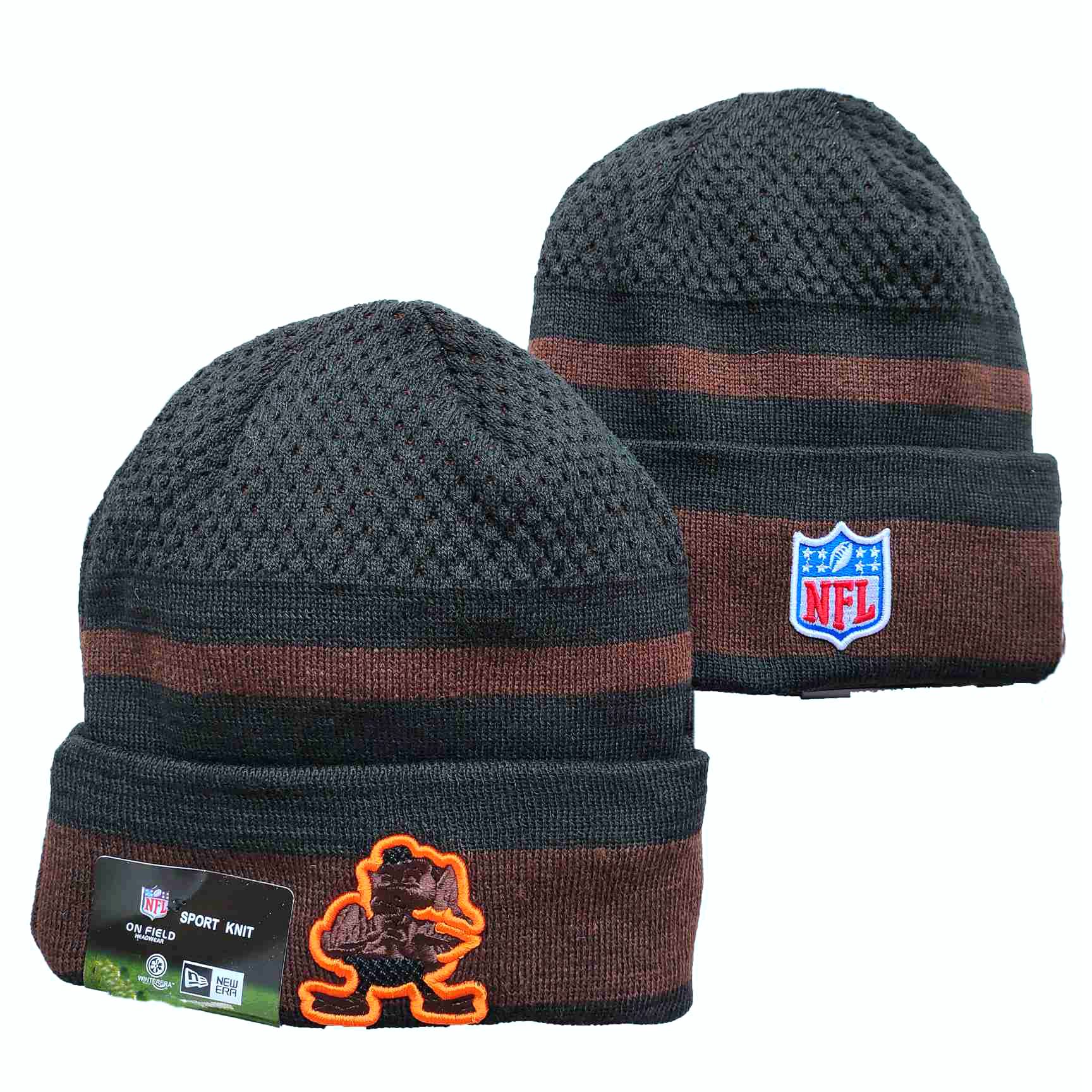 NFL Cleveland Browns Beanies Knit Hats-YD1296