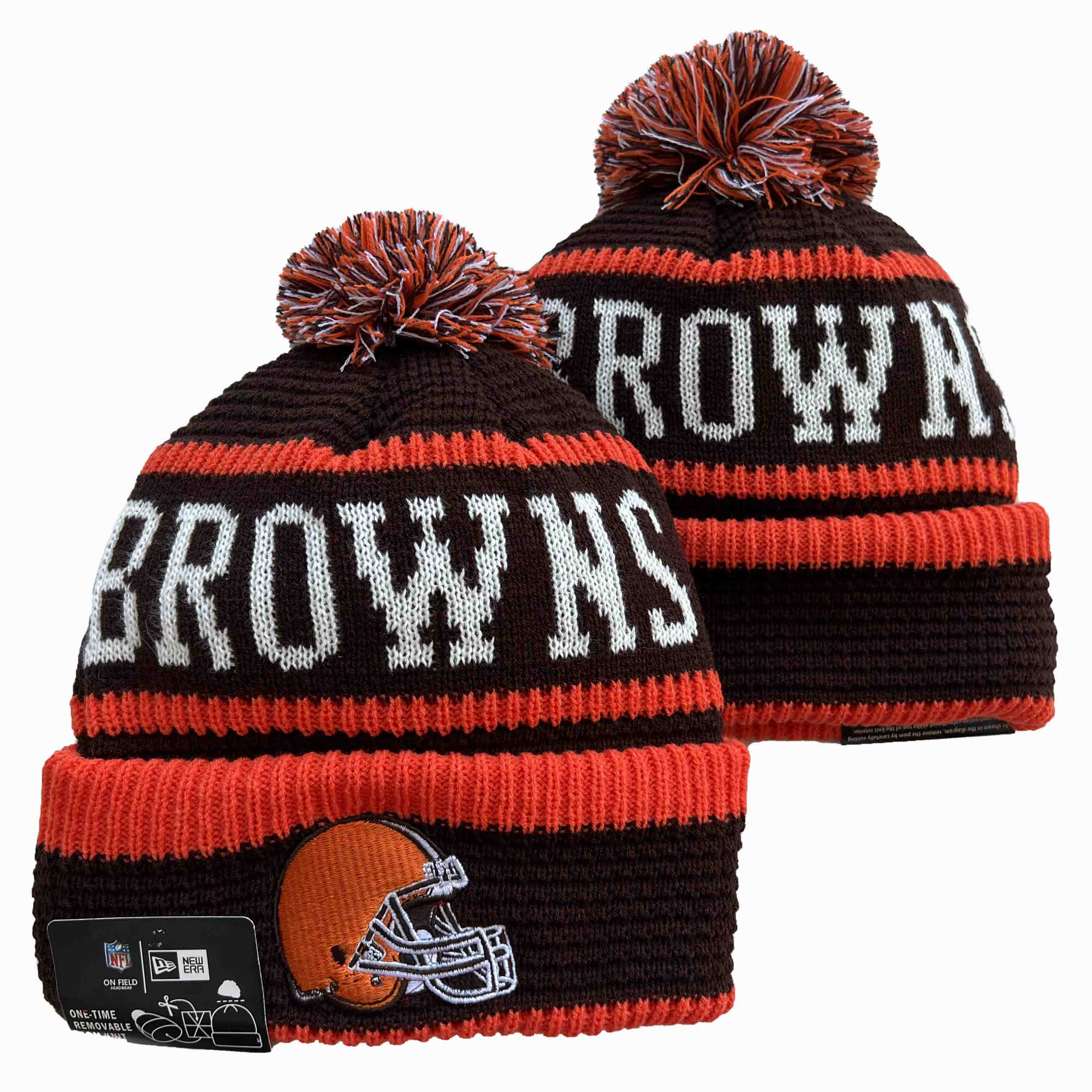 NFL Cleveland Browns Beanies Knit Hats-YD1298
