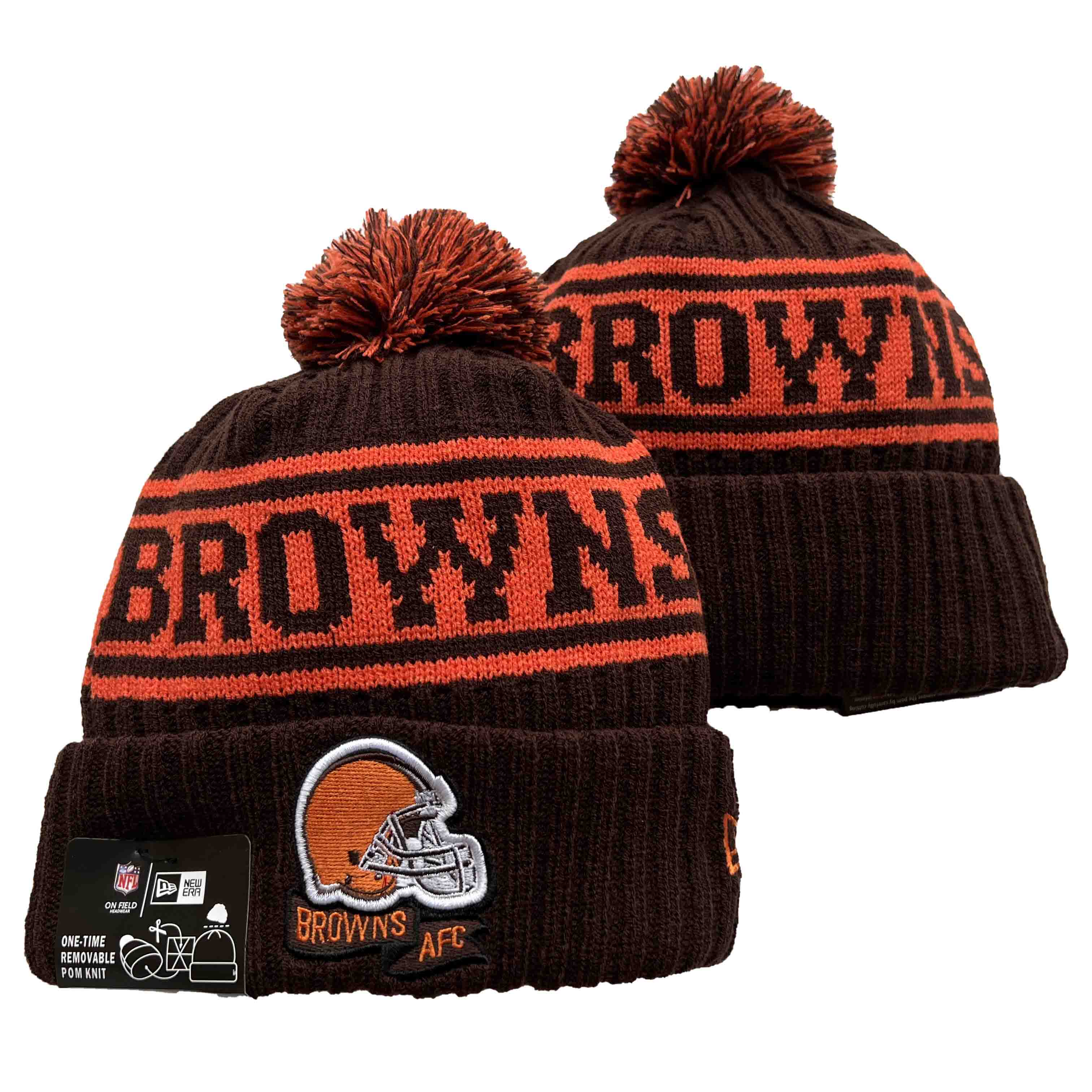 NFL Cleveland Browns Beanies Knit Hats-YD1302