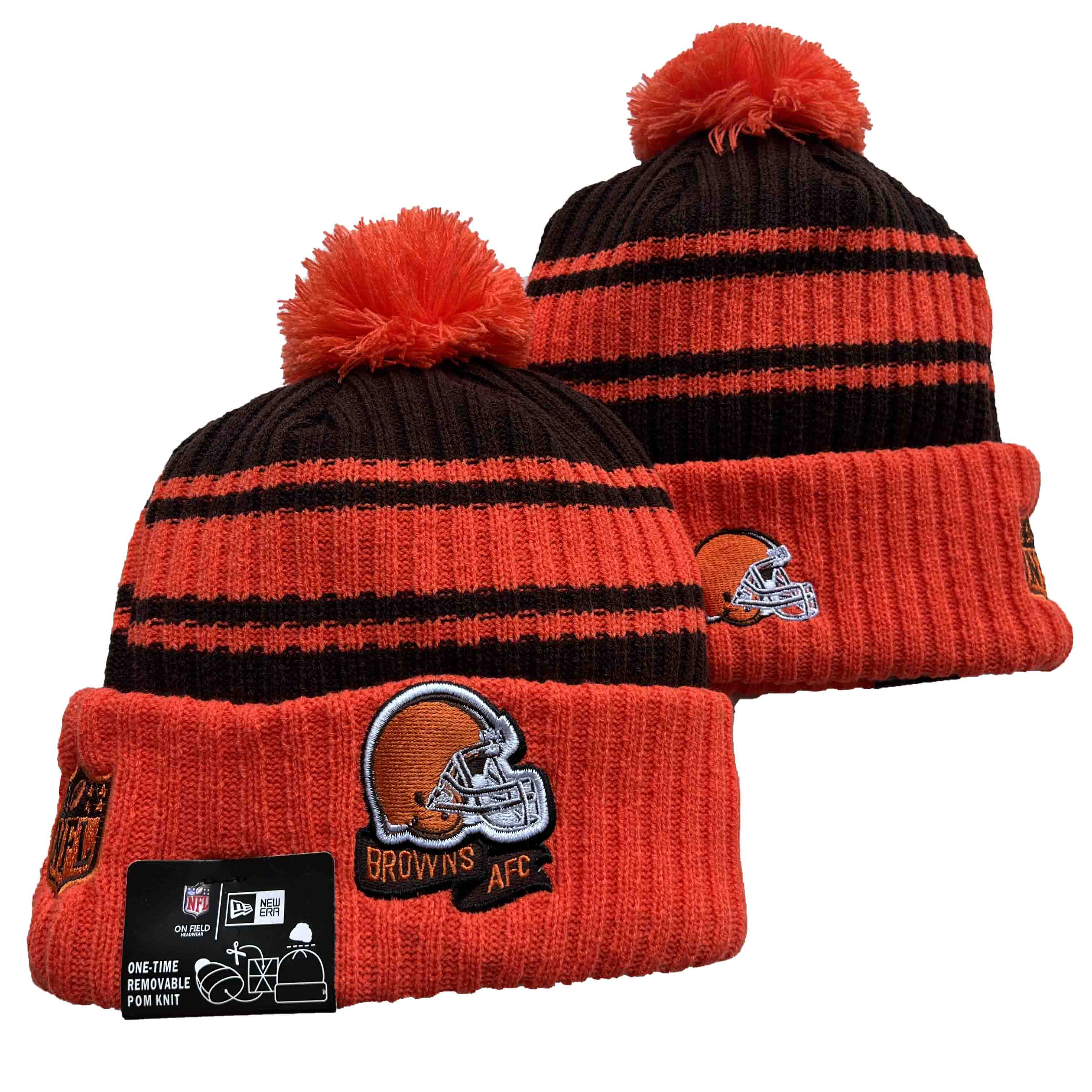 NFL Cleveland Browns Beanies Knit Hats-YD1304