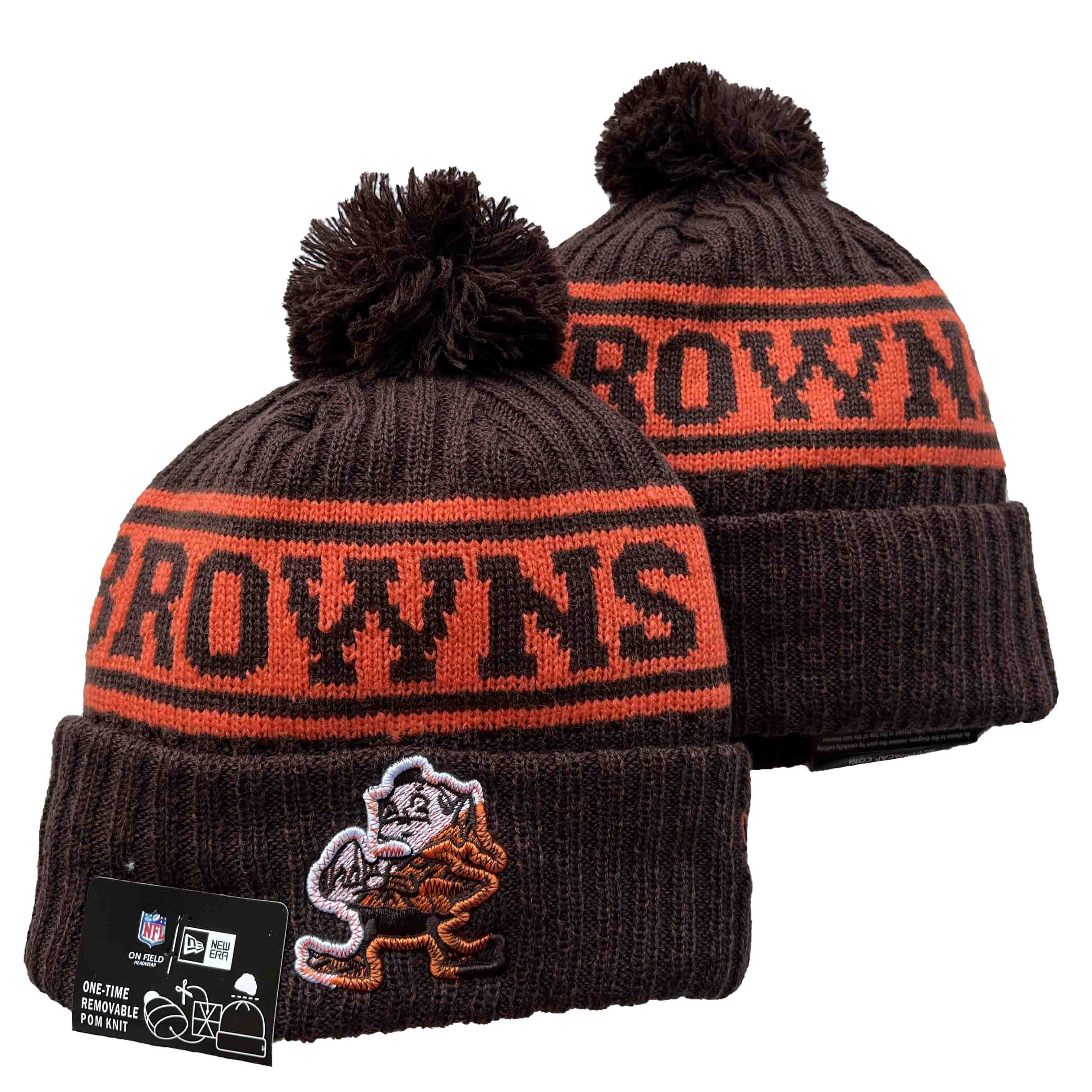 NFL Cleveland Browns Beanies Knit Hats-YD1307