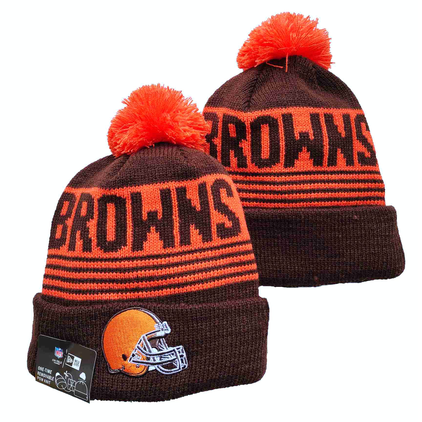 NFL Cleveland Browns Beanies Knit Hats-YD1308