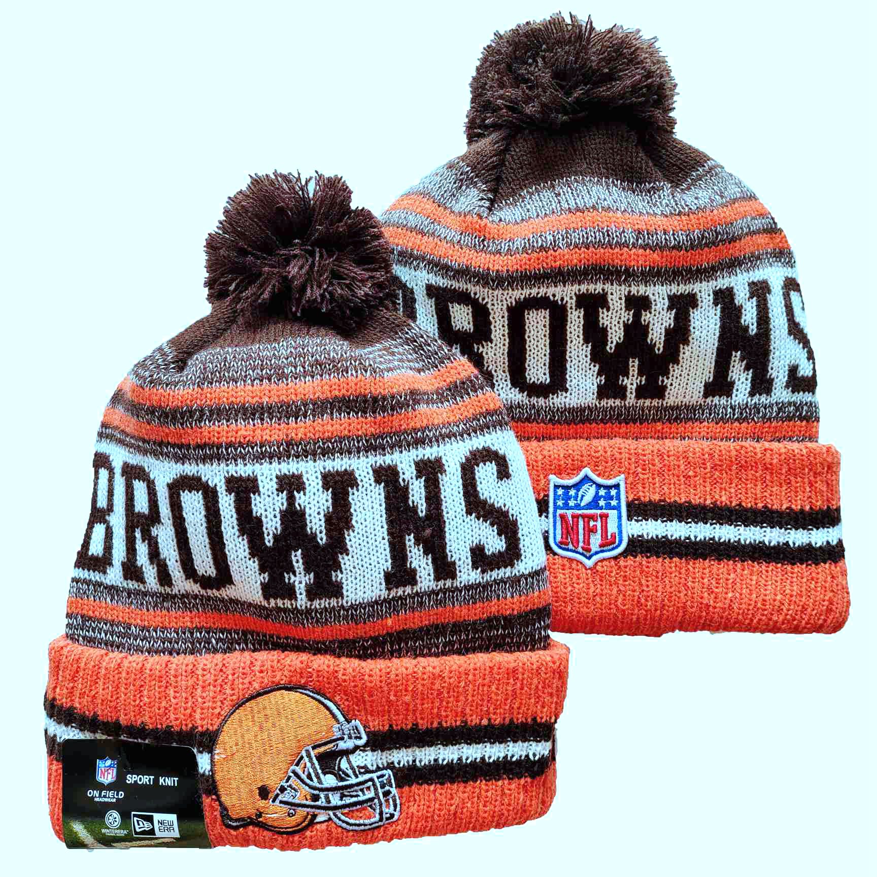 NFL Cleveland Browns Beanies Knit Hats-YD1309