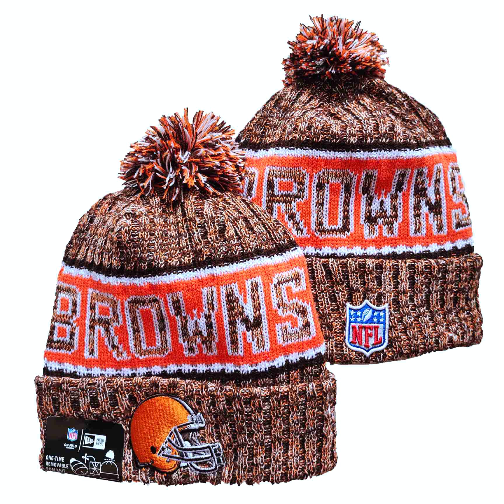 NFL Cleveland Browns Beanies Knit Hats-YD1310