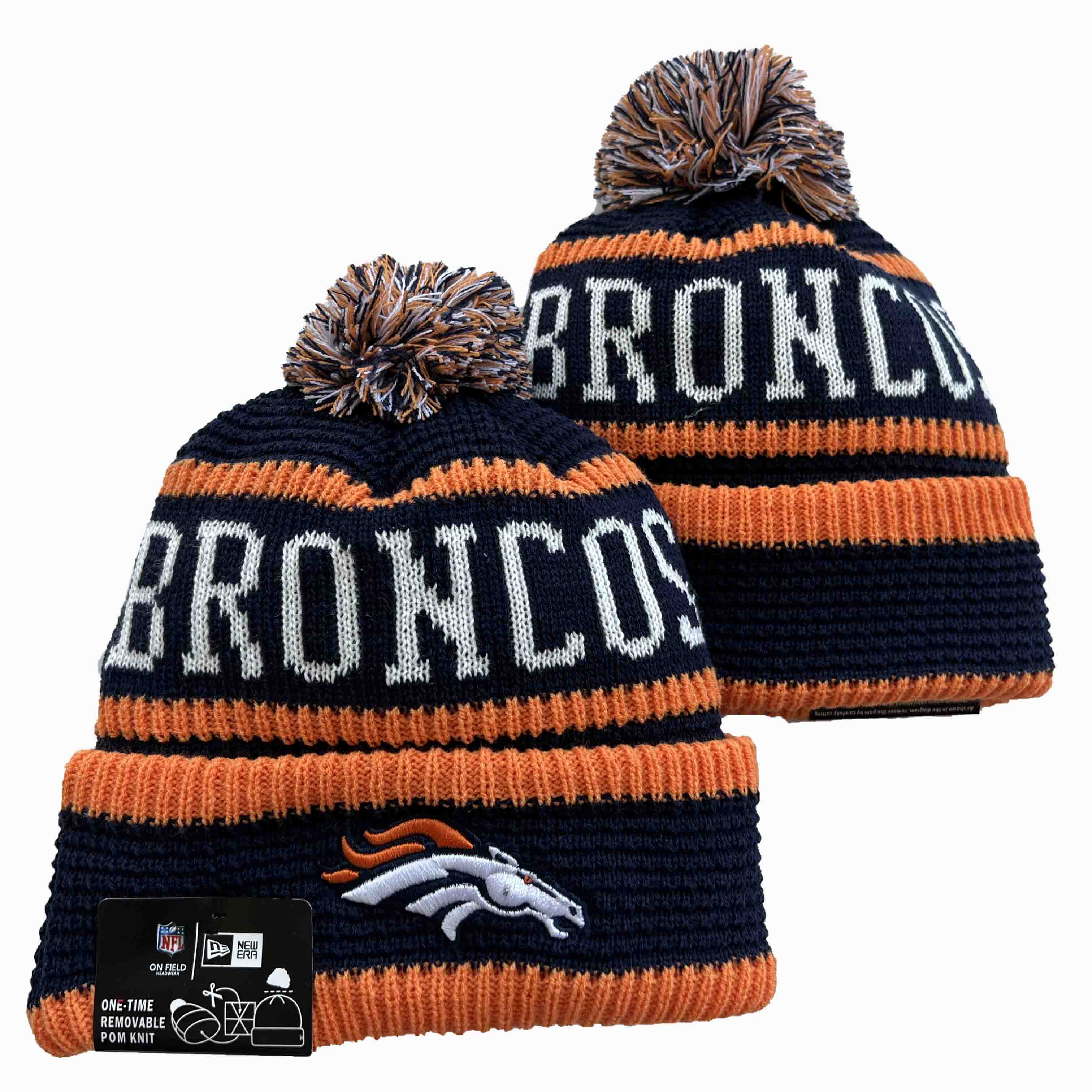 NFL Denver Broncos Beanies Knit Hats-YD927