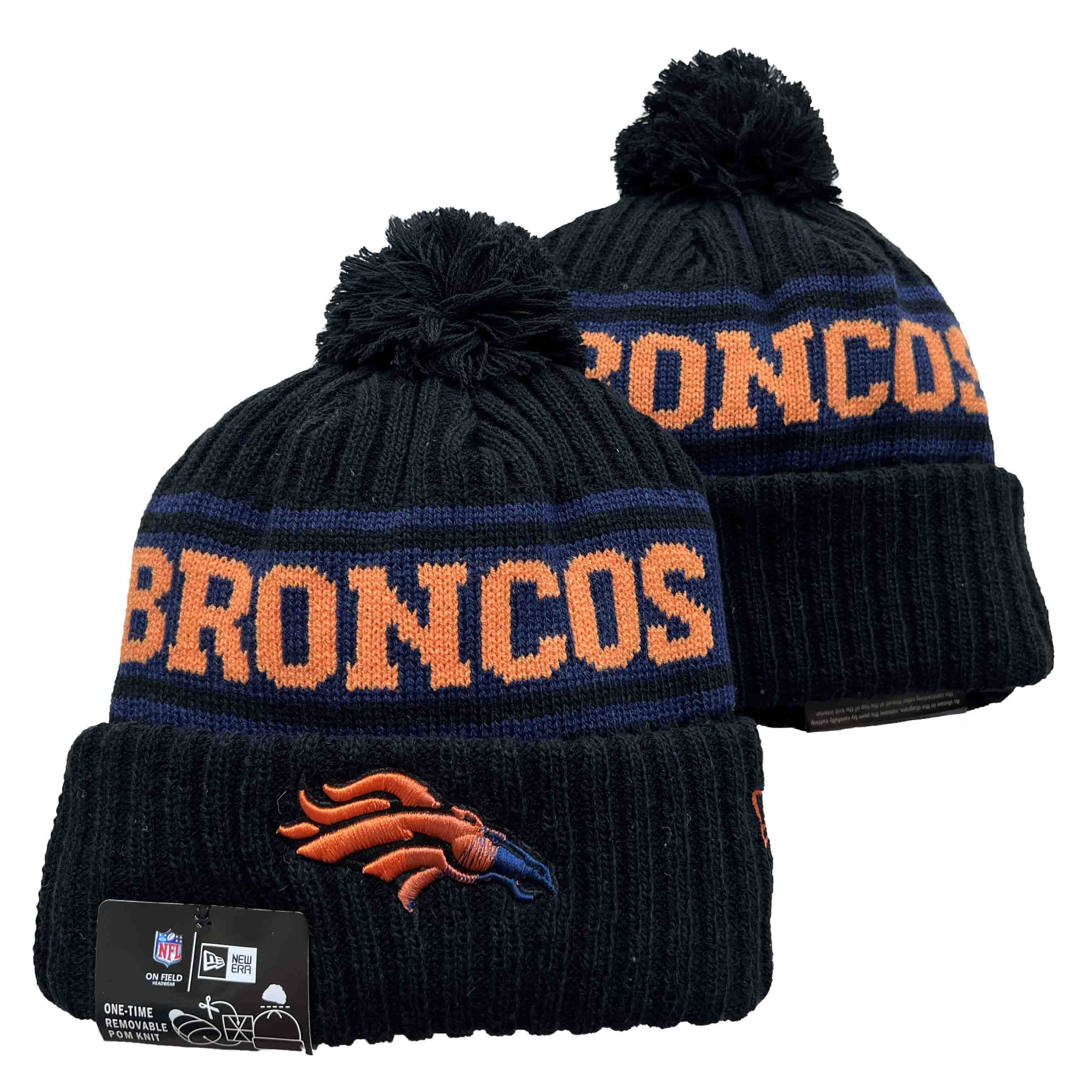 NFL Denver Broncos Beanies Knit Hats-YD929