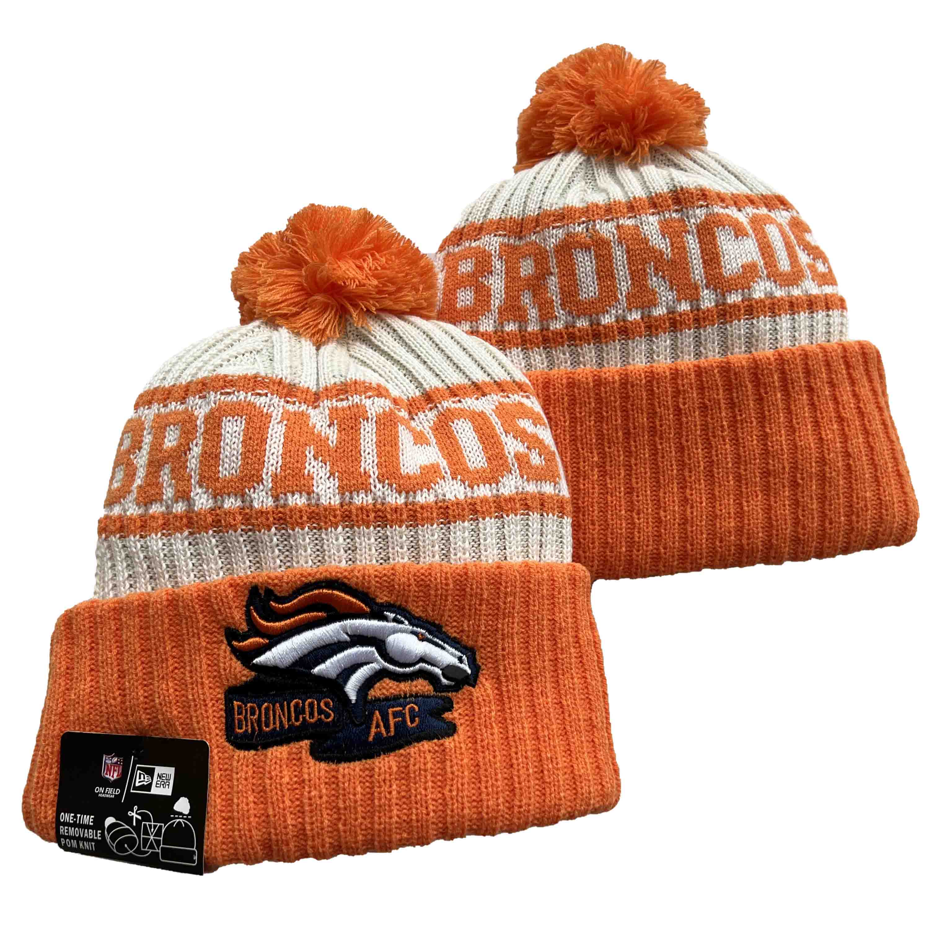 NFL Denver Broncos Beanies Knit Hats-YD934