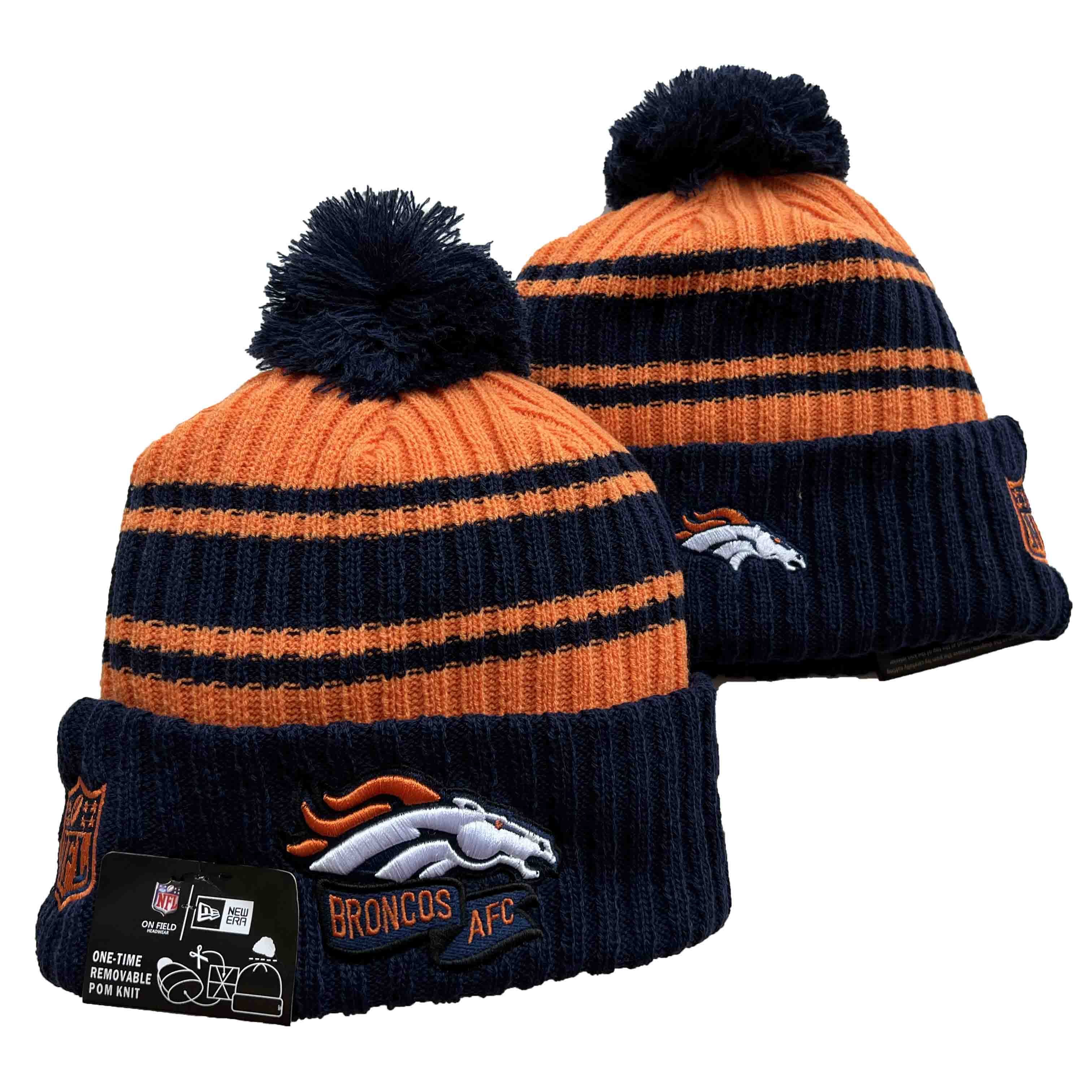 NFL Denver Broncos Beanies Knit Hats-YD935