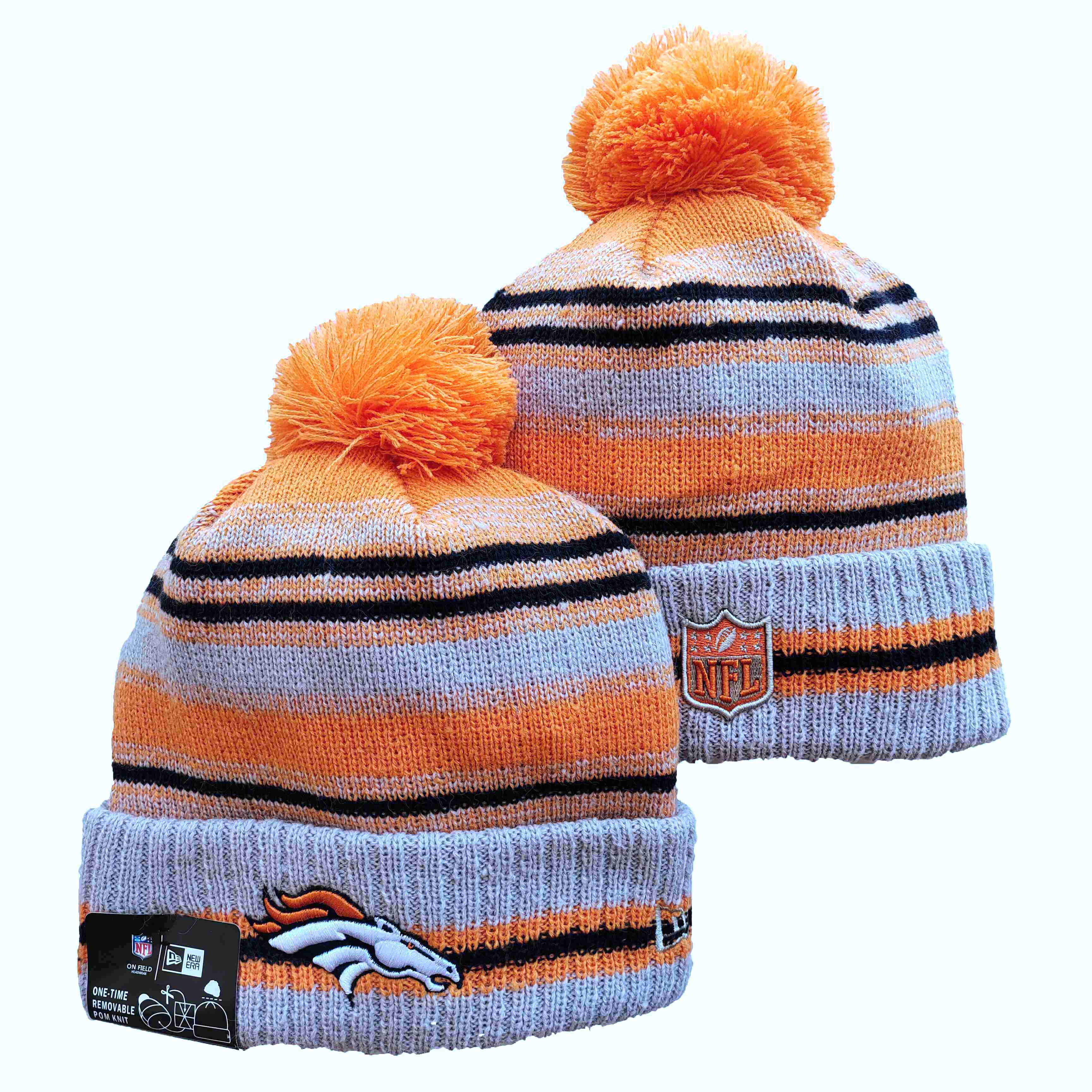 NFL Denver Broncos Beanies Knit Hats-YD936