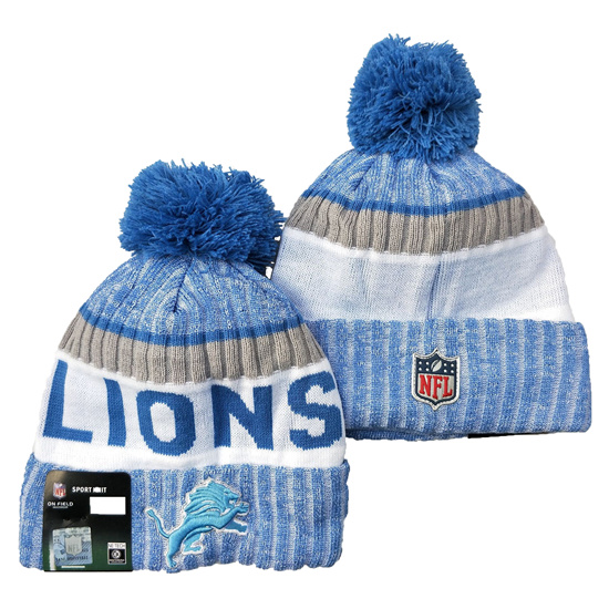 NFL Detroit Lions Beanies Knit Hats-YD988