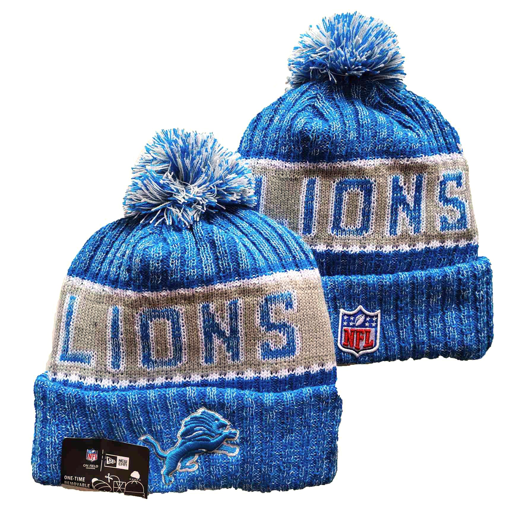 NFL Detroit Lions Beanies Knit Hats-YD991