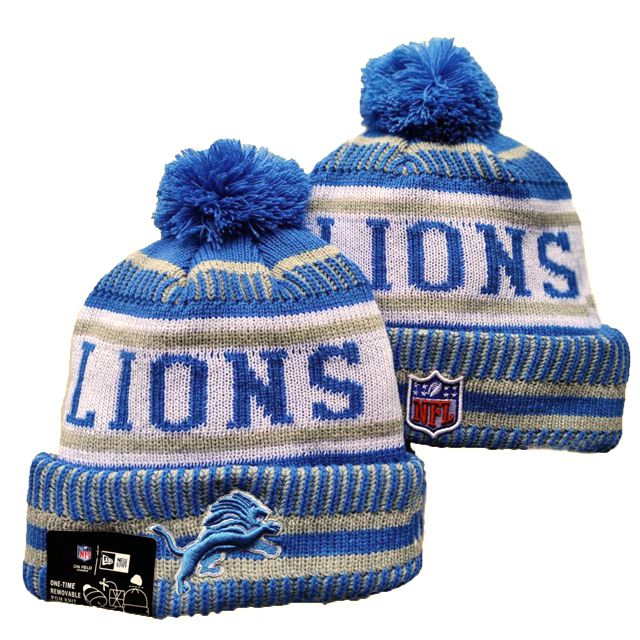 NFL Detroit Lions Beanies Knit Hats-YD992