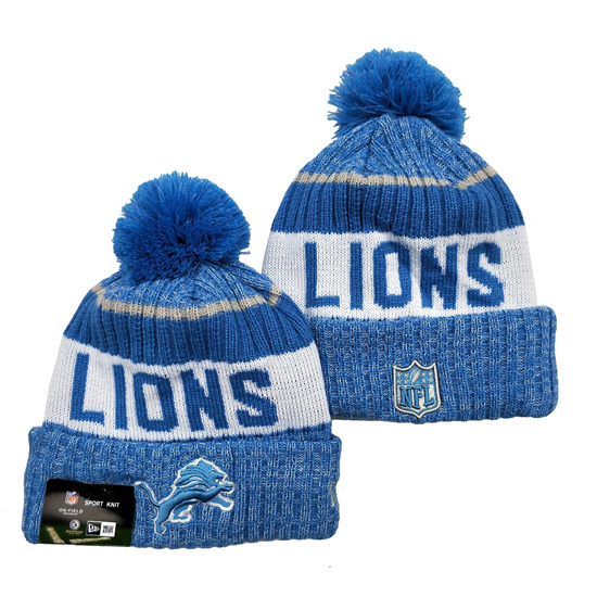 NFL Detroit Lions Beanies Knit Hats-YD995