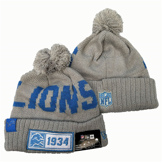 NFL Detroit Lions Beanies Knit Hats-YD996