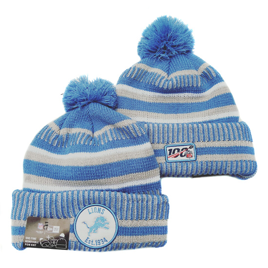 NFL Detroit Lions Beanies Knit Hats-YD997