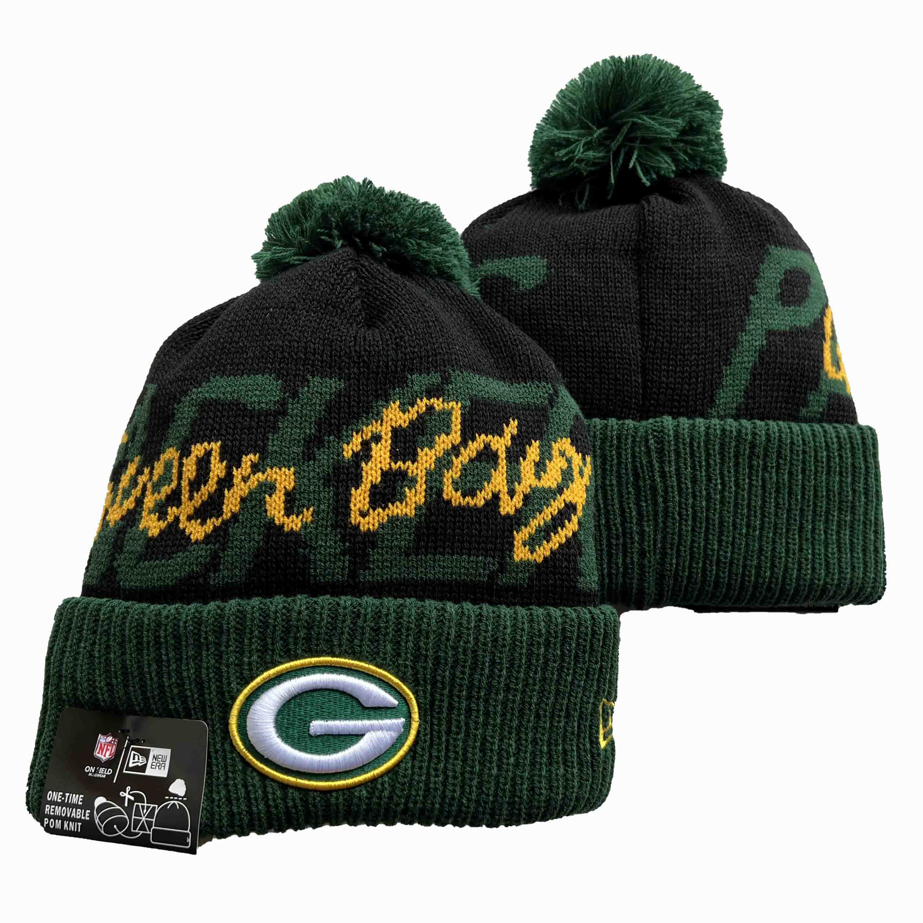 NFL Green Bay Packers Beanies Knit Hats-YD1169