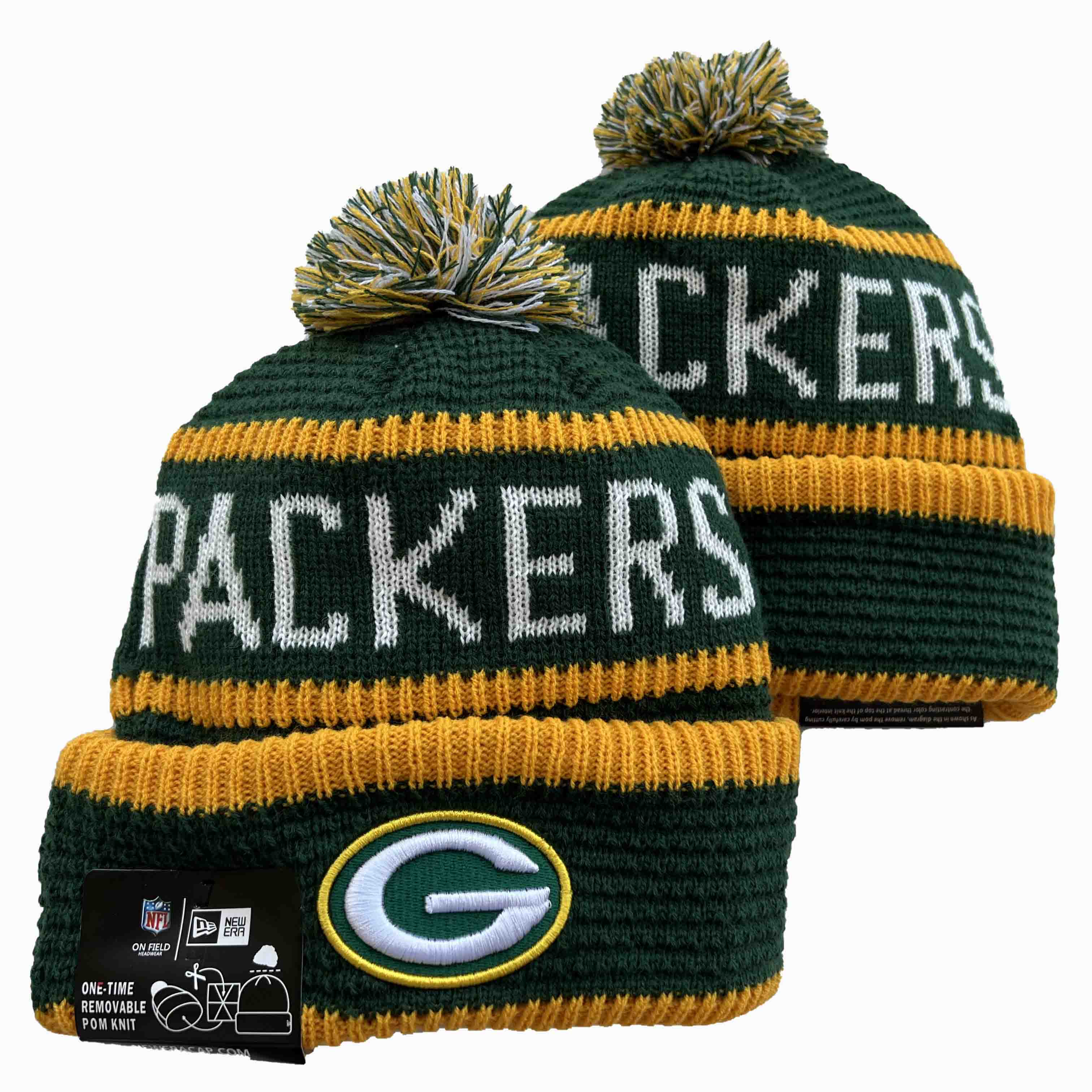 NFL Green Bay Packers Beanies Knit Hats-YD1170