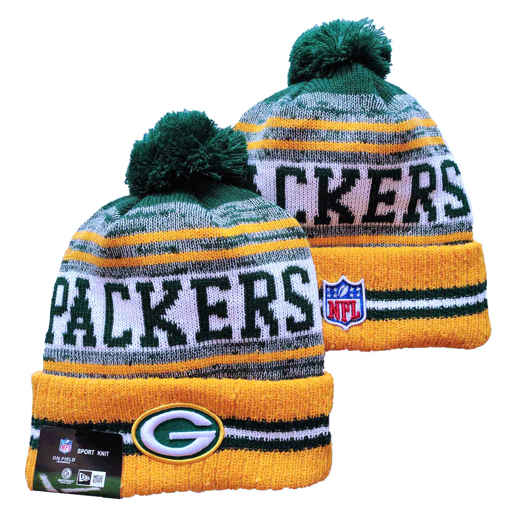 NFL Green Bay Packers Beanies Knit Hats-YD1174