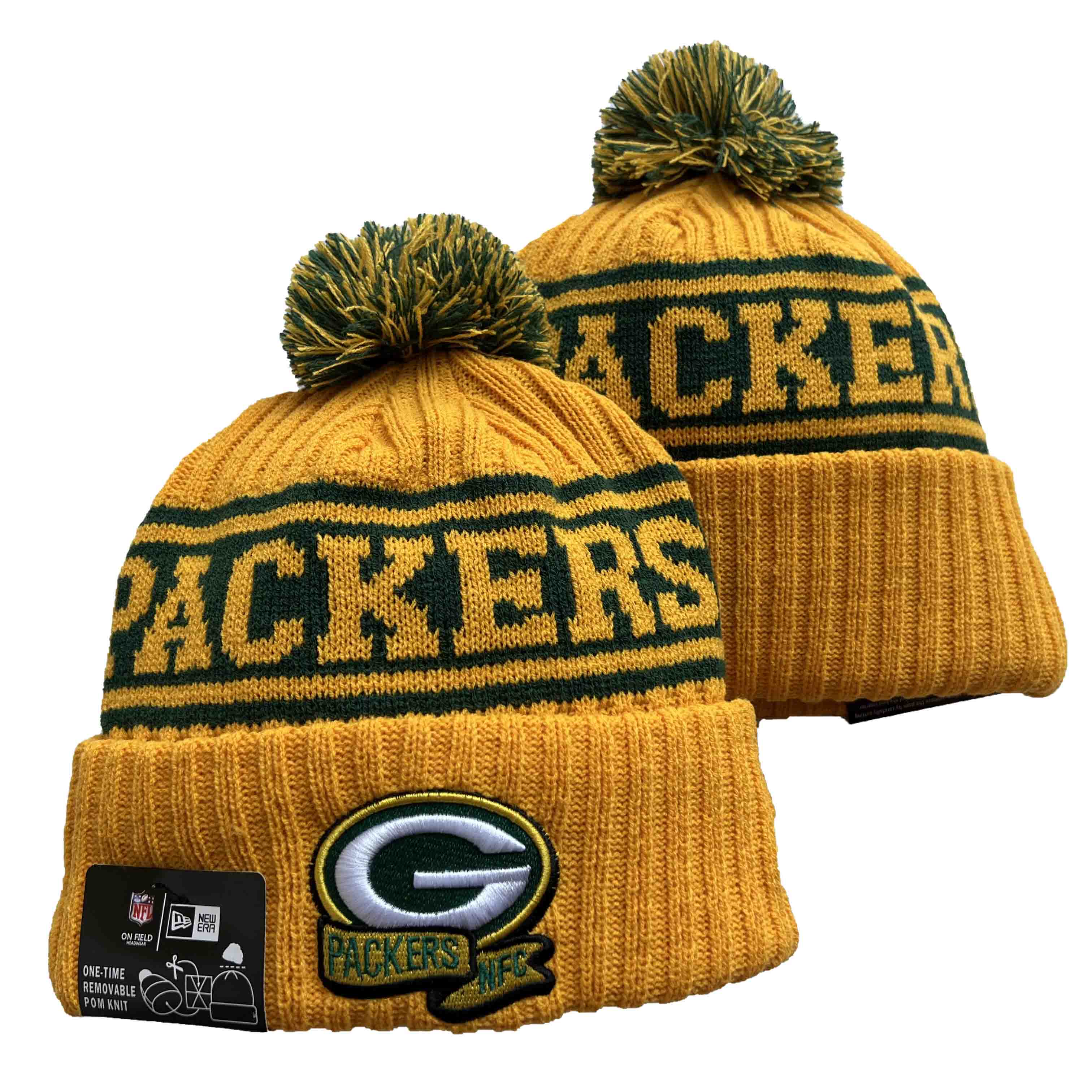 NFL Green Bay Packers Beanies Knit Hats-YD1177