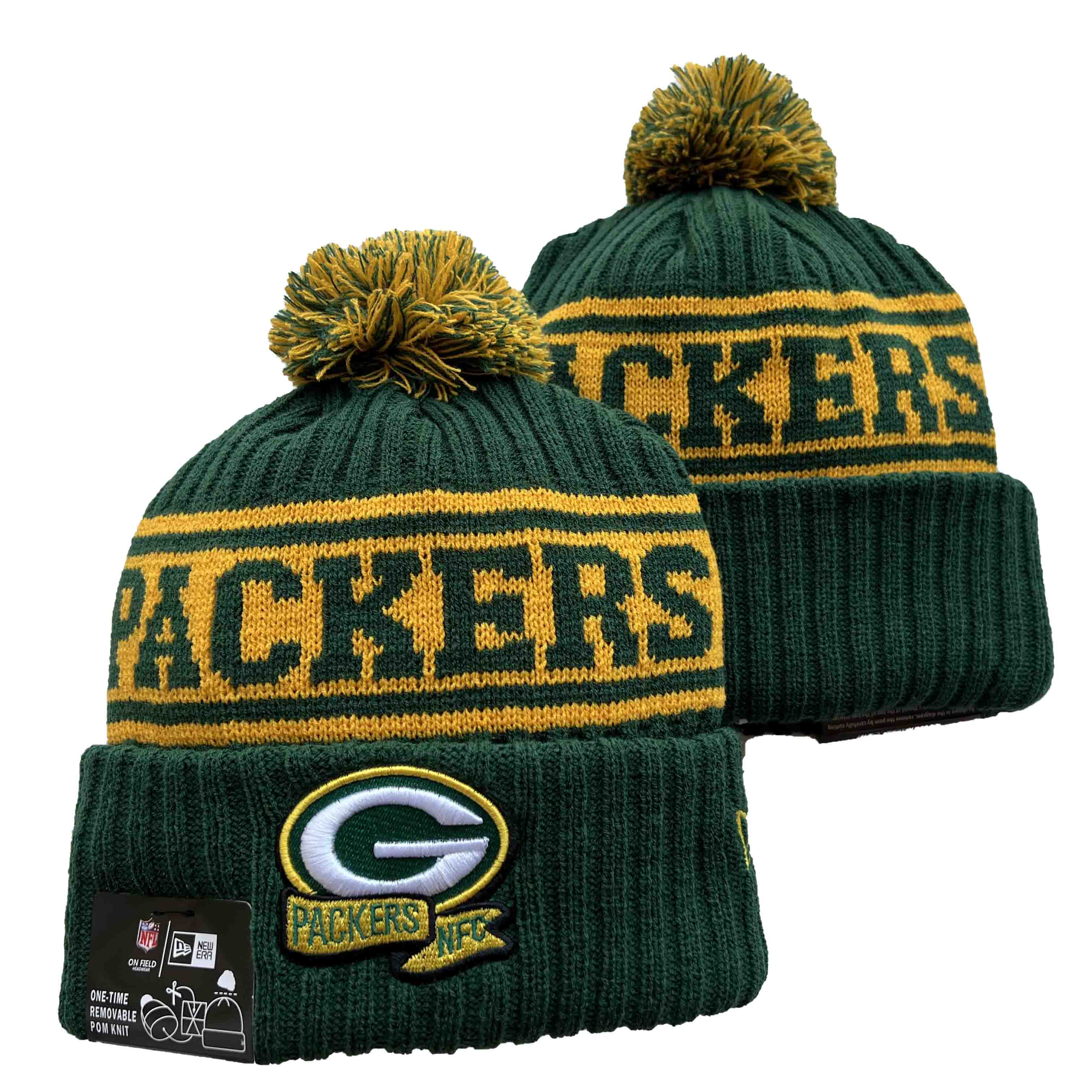 NFL Green Bay Packers Beanies Knit Hats-YD1178
