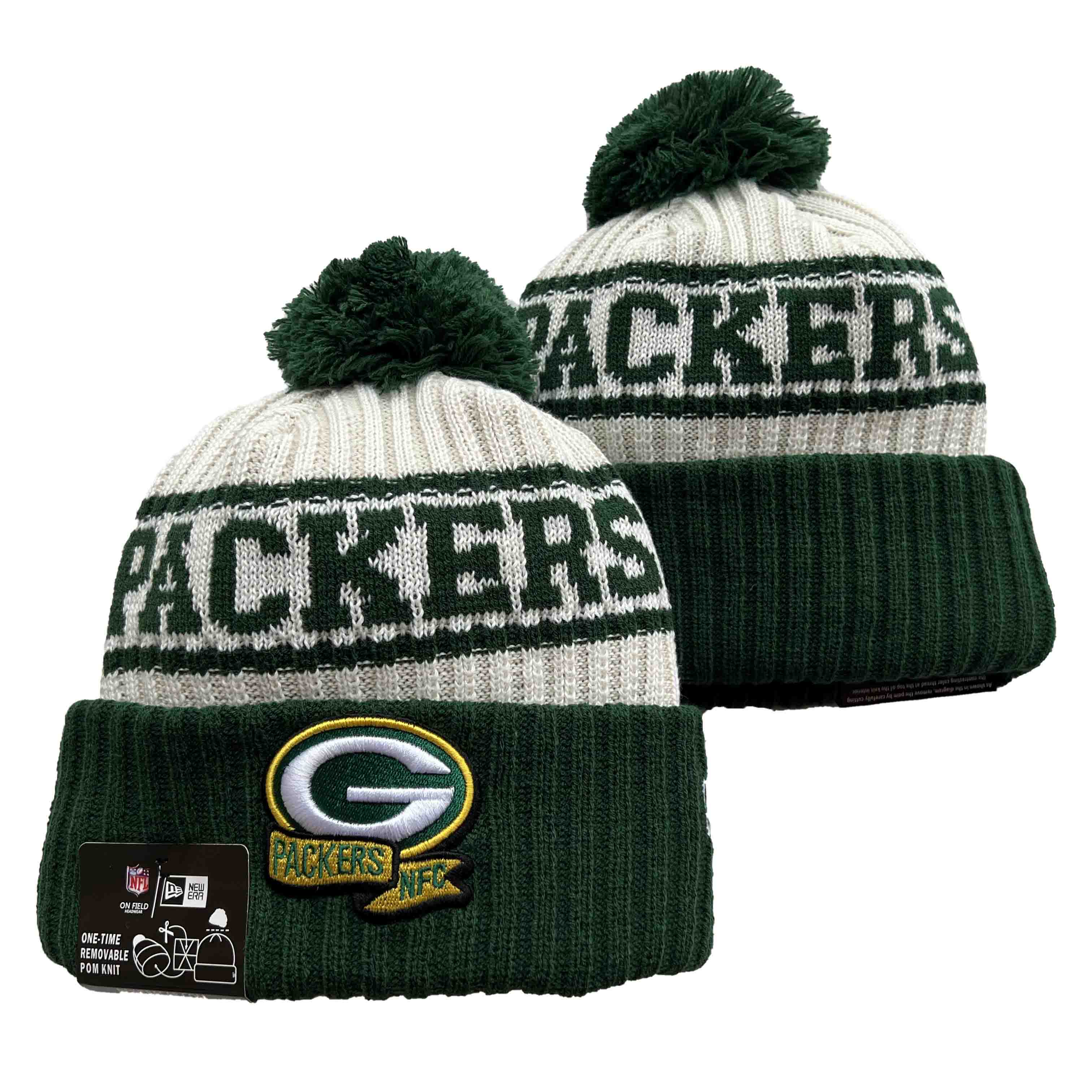 NFL Green Bay Packers Beanies Knit Hats-YD1179