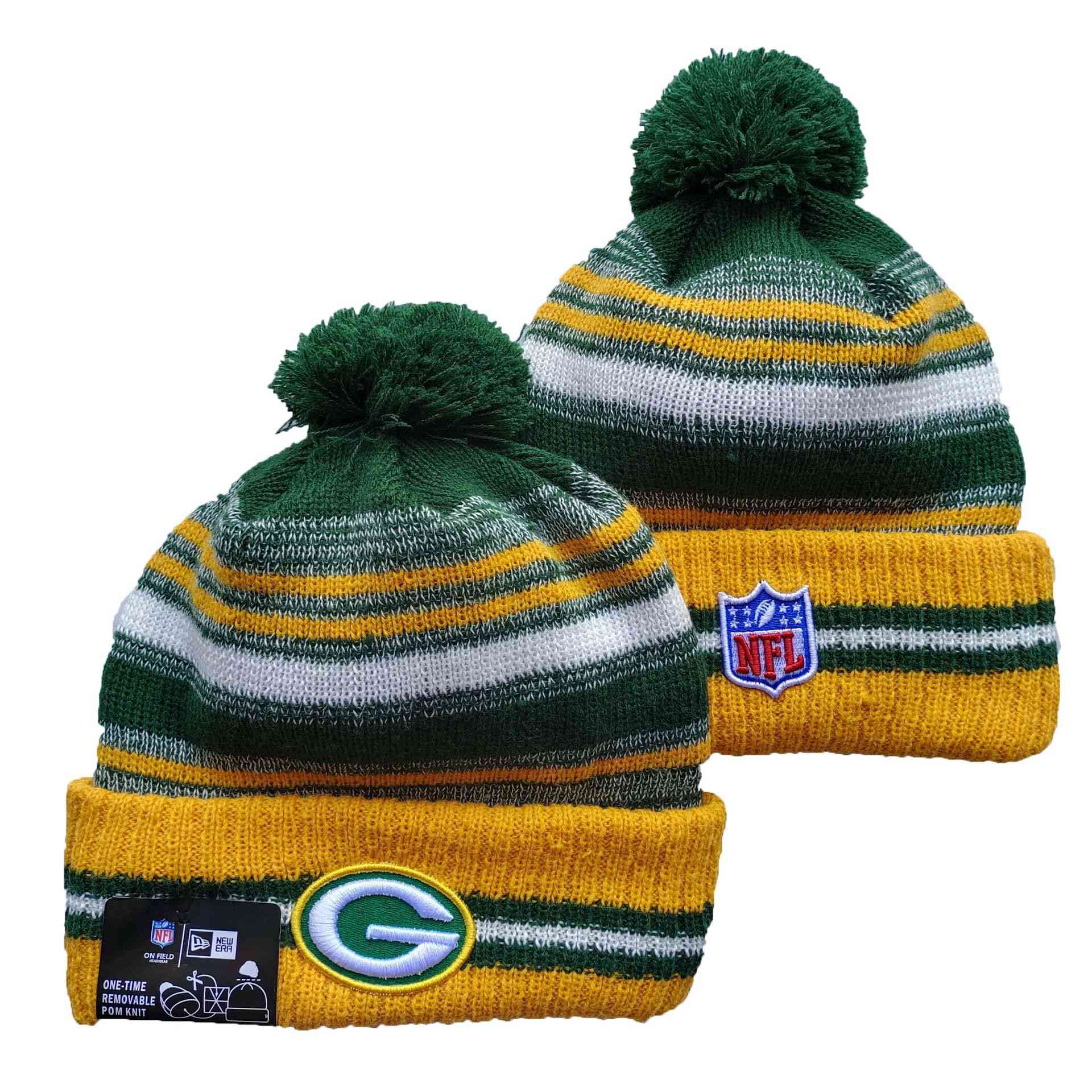 NFL Green Bay Packers Beanies Knit Hats-YD1183
