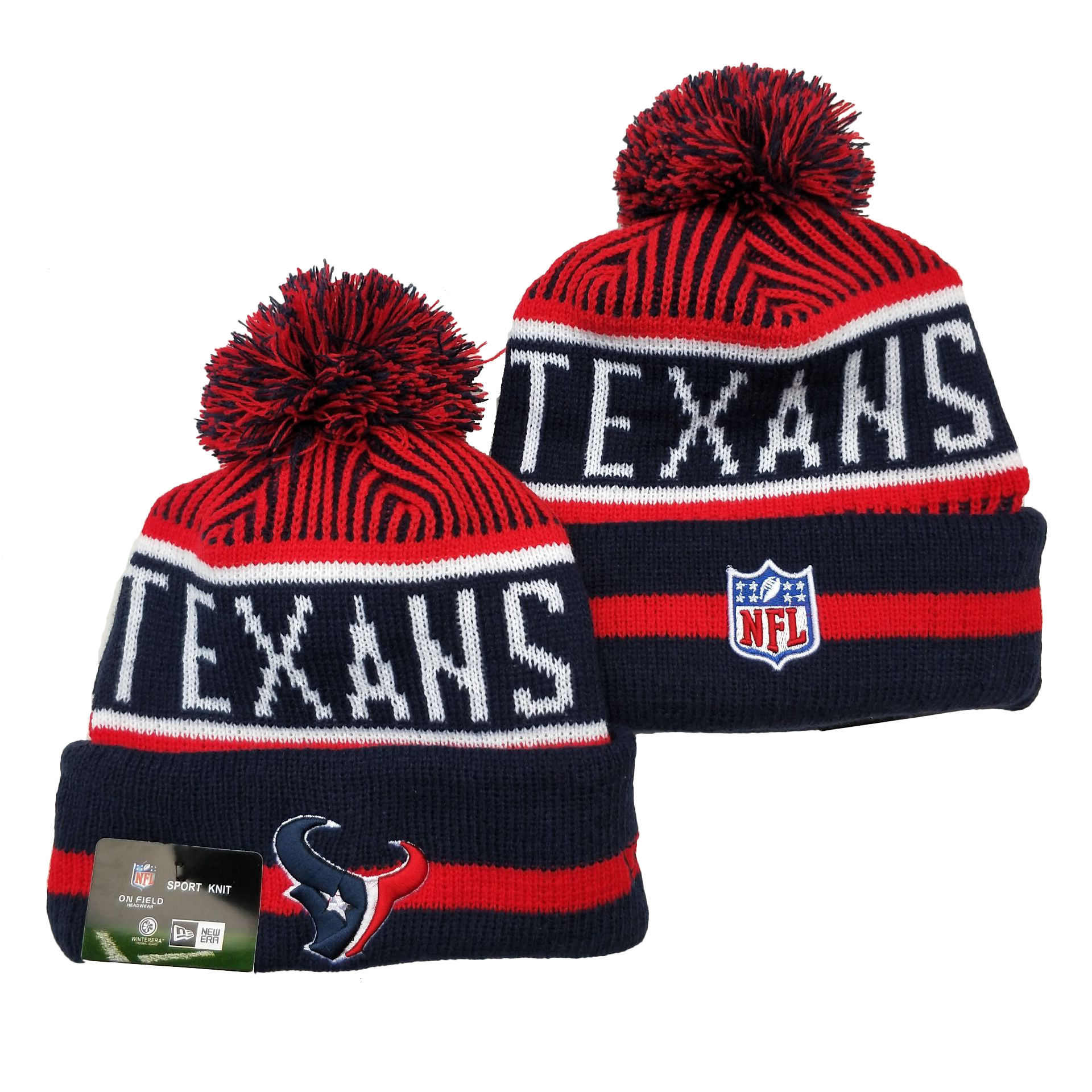 NFL Houston Texans Beanies Knit Hats-YD1202