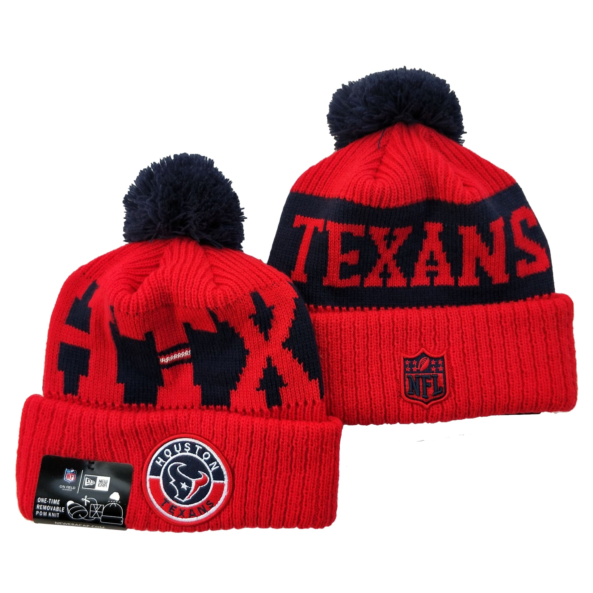 NFL Houston Texans Beanies Knit Hats-YD1213