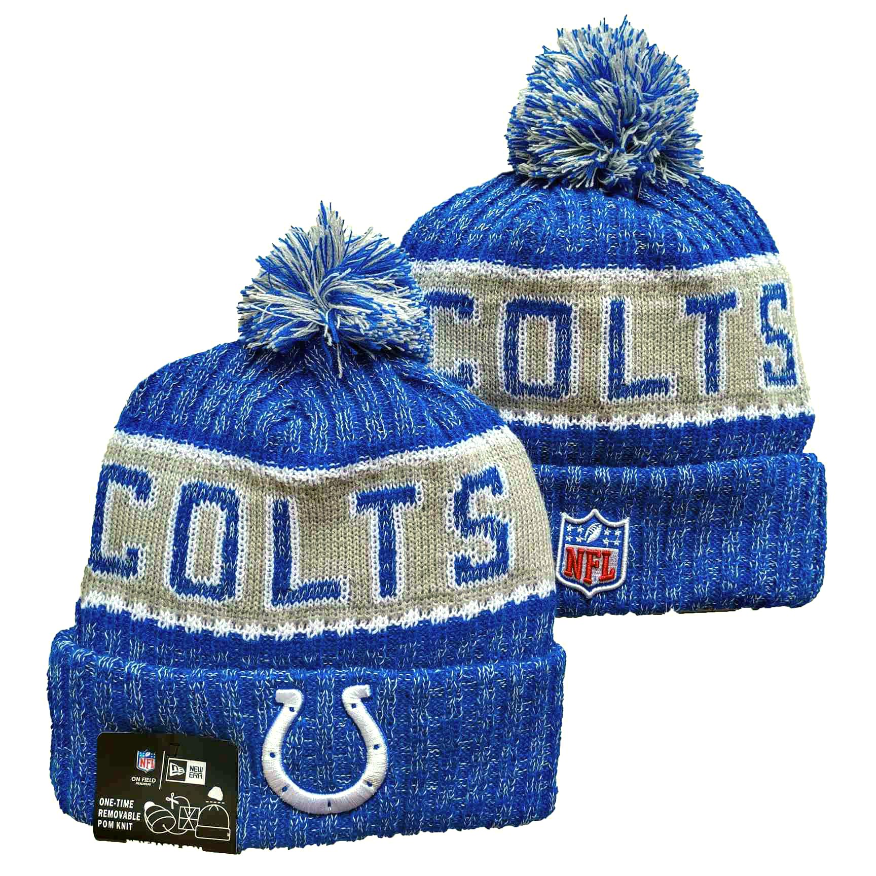 NFL Indianapolis Colts Beanies Knit Hats-YD1007