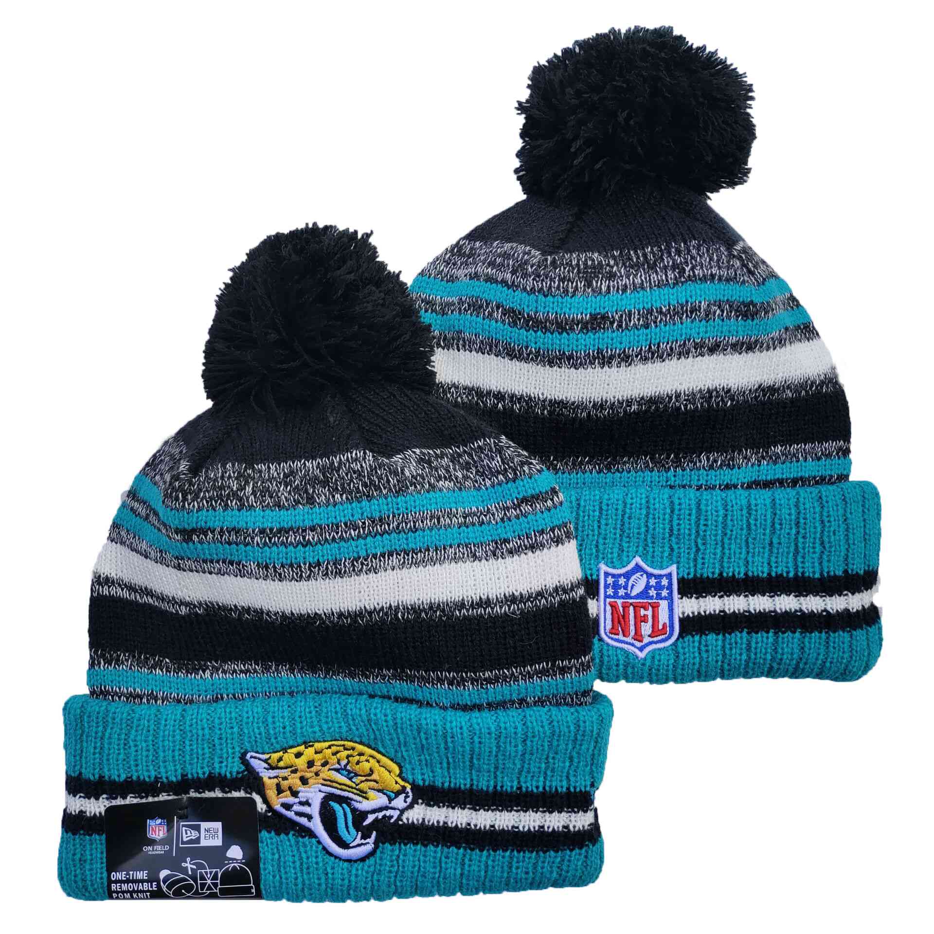 NFL Jacksonville Jaguars Beanies Knit Hats-YD1261